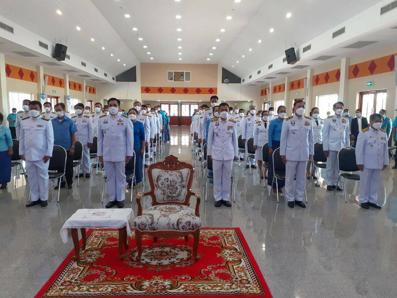 พช.ขอนแก่น: ประกอบพิธีมอบเงินพระราชทานขวัญถุงกองทุนแม่ของแผ่นดิน ประจำปี 2563