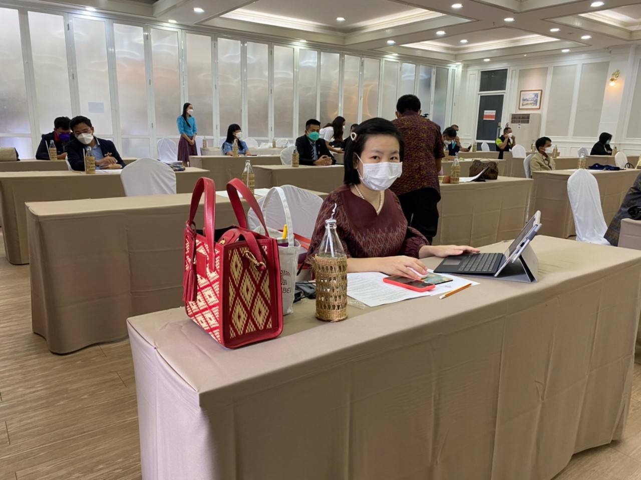 พช.ขอนแก่น : ประชุมเชิงปฏิบัติการจัดทำแผนพัฒนาเมืองหัตถกรรมโลกแห่งผ้ามัดหมี่สู่การท่องเที่ยว ในสถานการณ์แพร่ระบาดของโรคติดเชื้อไวรัสโคโรน่า 2019