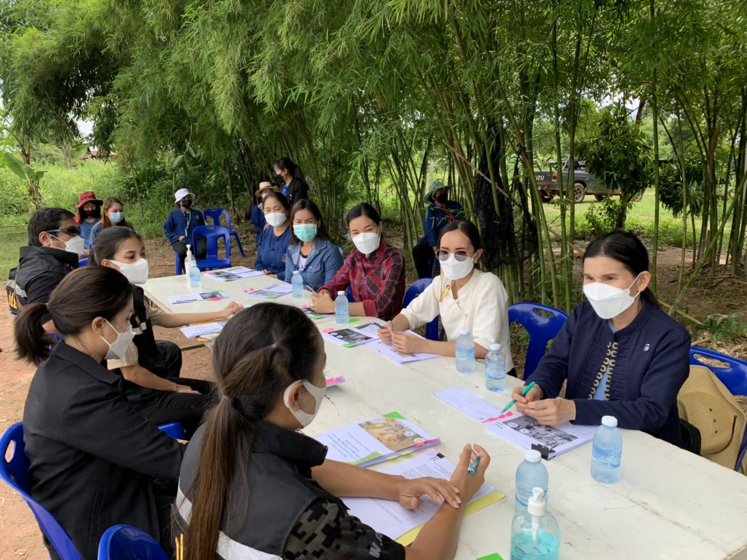พช.ขอนแก่น : สำนักงานคณะกรรมการป้องกันและปราบปรามการทุจริตแห่งชาติ ประจำจังหวัดขอนแก่น สังเกตการณ์โครงการตามพระราชกำหนดให้อำนาจกระทรวงการคลังกู้เงินฯแผนงานที่ 3 (วงเงิน 400,000 ล้านบาท) โครงการพัฒนาพื้นที่ต้นแบบการพัฒนาคุณภาพชีวิตตามหลักทฤษฎีใหม่ ประยุกต์สู่ “โคก หนอง นา โมเดล” ประจำปีงบประมาณ 2564