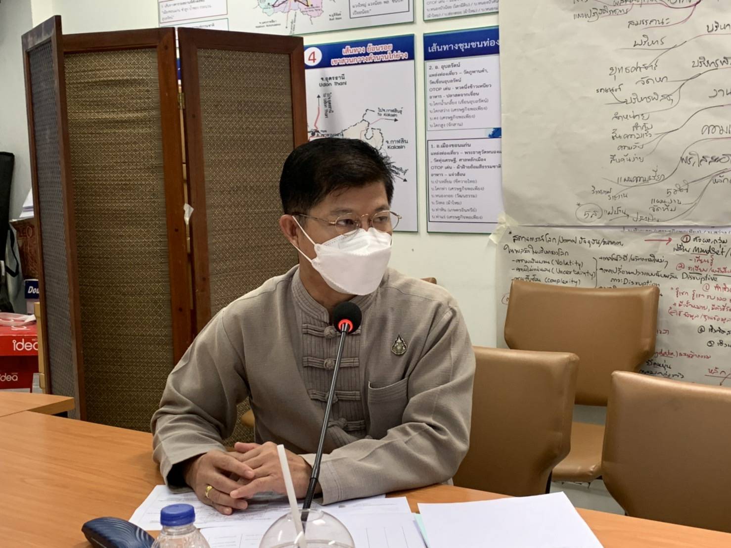 พช.ขอนแก่น : ร่วมประเมินผลการดำเนินงานกรมการพัฒนาชุมชน ประจำปี 2564 กิจกรรมย่อย 1.52 ปฏิบัติการจัดเก็บข้อมูลในพื้นที่