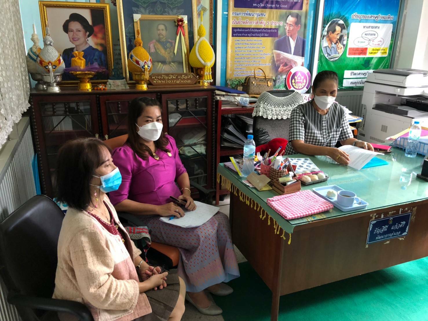 พช.ขอนแก่น : ติดตามและสนับสนุนอาสาสมัครจัดเก็บข้อมูล จปฐ./กชช.2ค ด้วยเครื่องมืออิเล็กทรอนิกส์ ประจำปี 2564