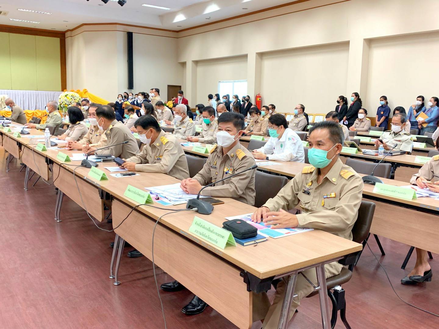 พช.ขอนแก่น : ร่วมประชุมหัวหน้าส่วนราชการจังหวัดขอนแก่น ประจำเดือนกันยายน 2564