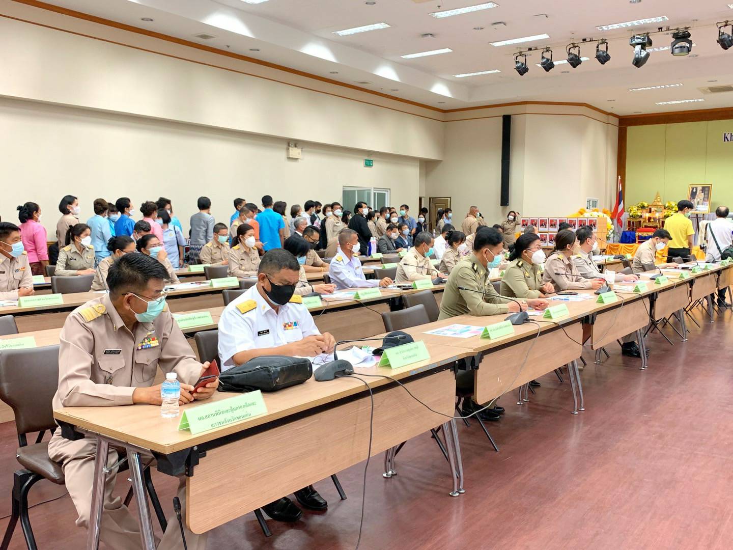 พช.ขอนแก่น : ร่วมประชุมหัวหน้าส่วนราชการจังหวัดขอนแก่น ประจำเดือนกันยายน 2564