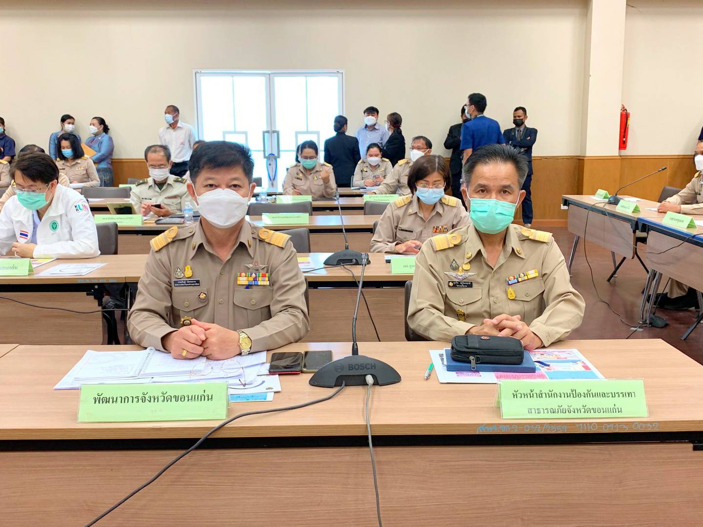 พช.ขอนแก่น : ร่วมประชุมหัวหน้าส่วนราชการจังหวัดขอนแก่น ประจำเดือนกันยายน 2564