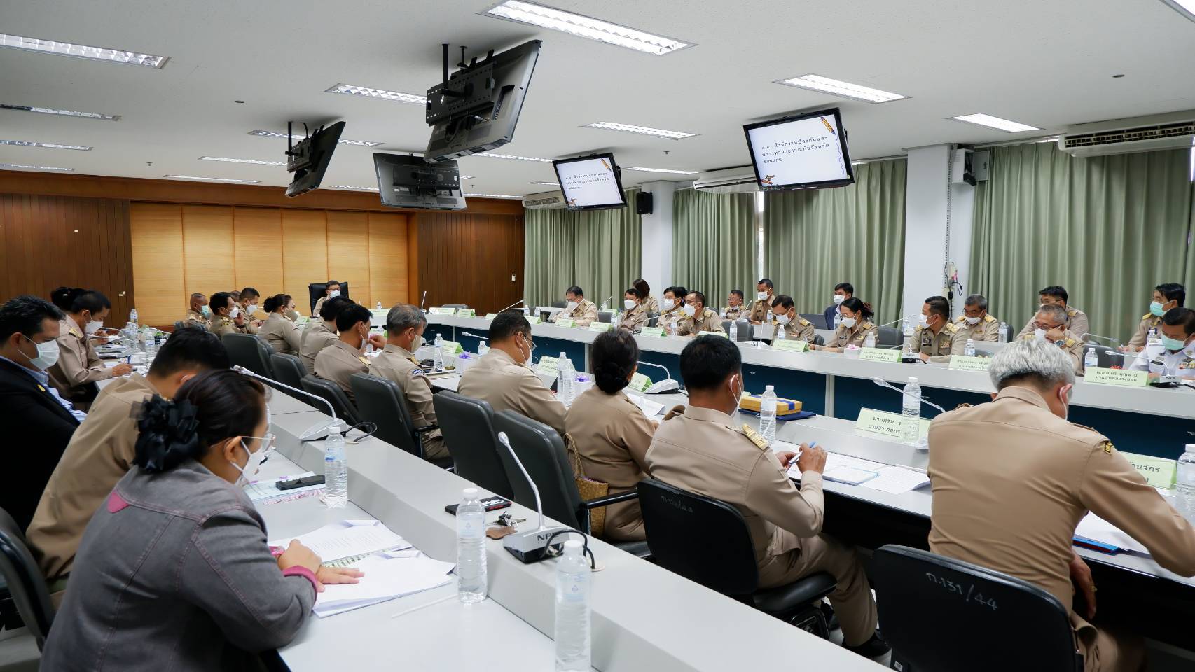พช.ขอนแก่น : ร่วมประชุมนายอำเภอและหัวหน้า ส่วนราชการสังกัดกระทรวงมหาดไทย ประจำเดือนกันยายน 2564 (ครั้งที่ 9/2564)