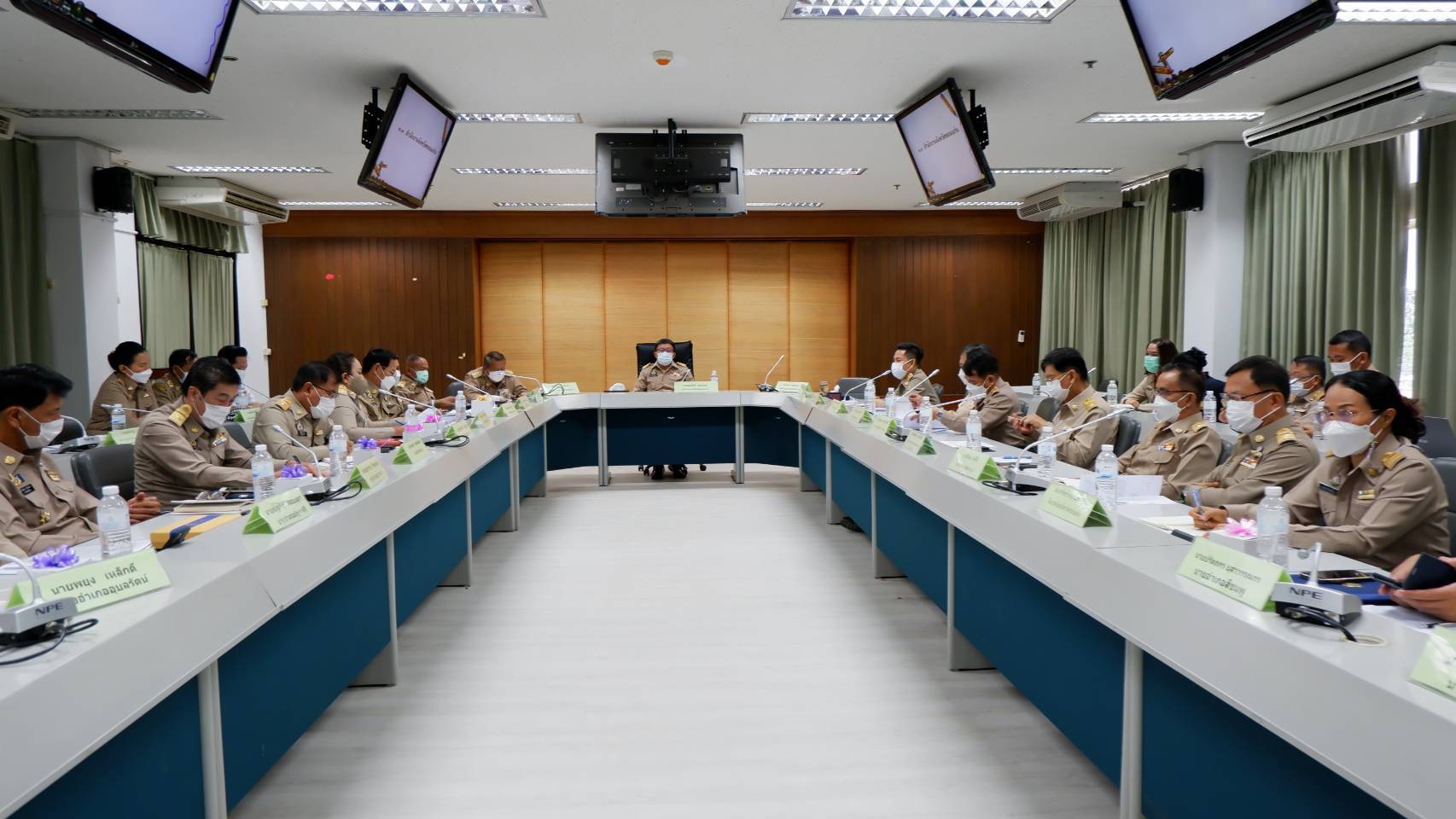 พช.ขอนแก่น : ร่วมประชุมนายอำเภอและหัวหน้า ส่วนราชการสังกัดกระทรวงมหาดไทย ประจำเดือนกันยายน 2564 (ครั้งที่ 9/2564)