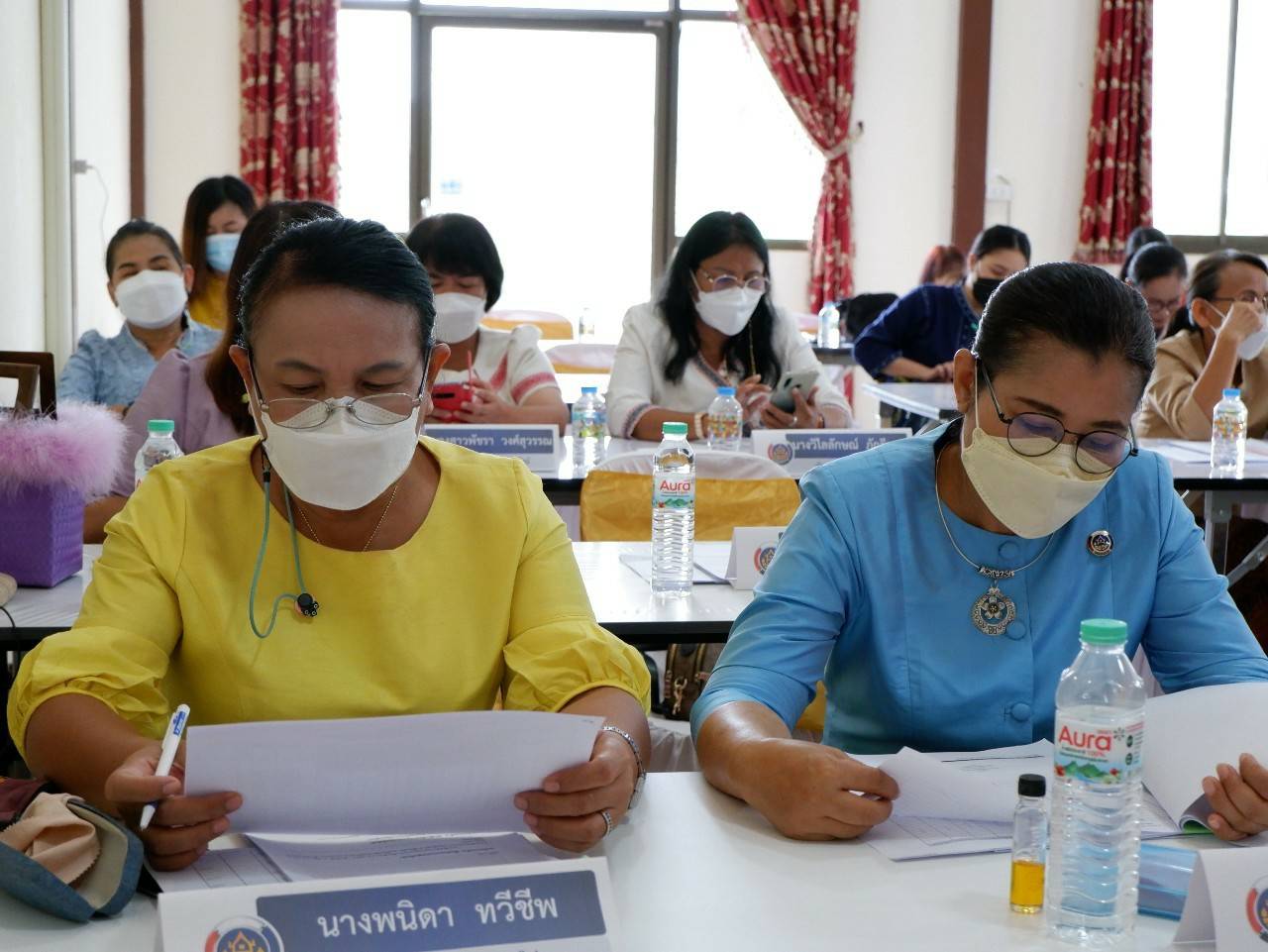 พช. ขอนแก่น : ประชุมพัฒนาการอำเภอ ประจำเดือน กันยายน 2564