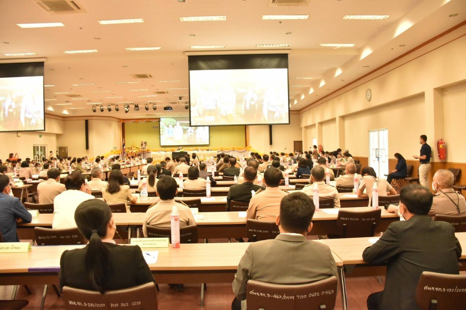  พช.ขอนแก่น : ร่วมประชุมหัวหน้าส่วนราชการ หัวหน้าหน่วยงานรัฐวิสาหกิจ จังหวัดขอนแก่น ประจำเดือนตุลาคม 2564 (ครั้งที่ 10/2564) 