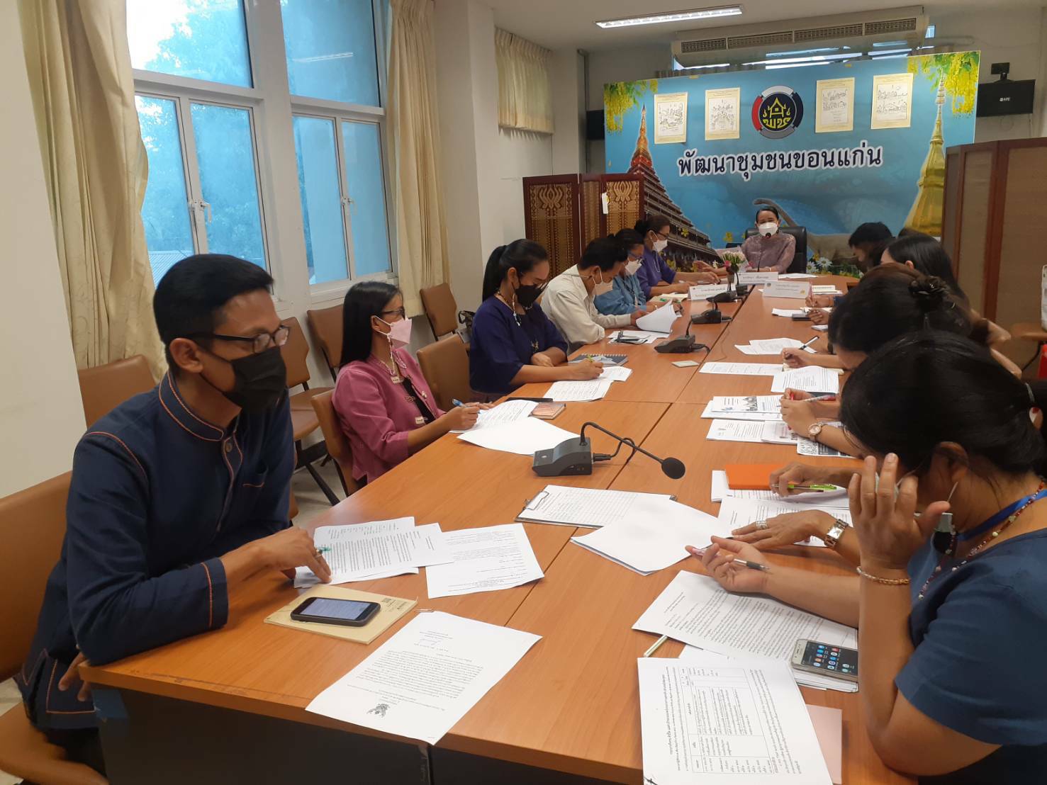 ?พช.ขอนแก่น: ประชุมมอบหมายภารกิจงาน ตัวชี้วัด และค่าเป้าหมายของพนักงานราชการเฉพาะกิจ (ตำแหน่งนักพัฒนาชุมชน)?