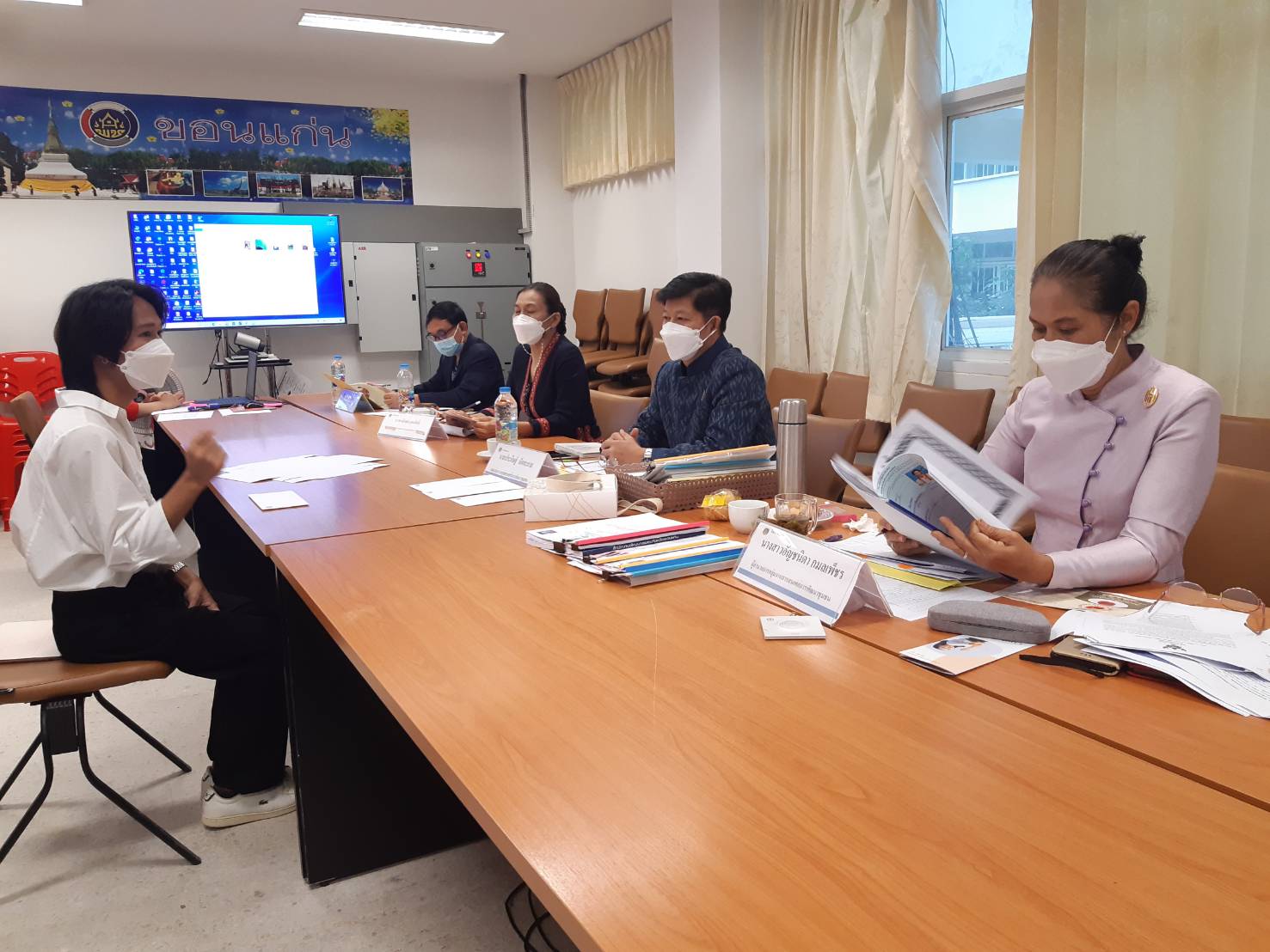 พช.ขอนแก่น : ดำเนินการสอบภาคความเหมาะสมเฉพาะตำแหน่ง (สอบสัมภาษณ์) ตำแหน่งนักการตลาดรุ่นใหม่ เพื่อแต่งตั้งให้ปฏิบัติหน้าที่ในพื้นที่จังหวัดขอนแก่น 