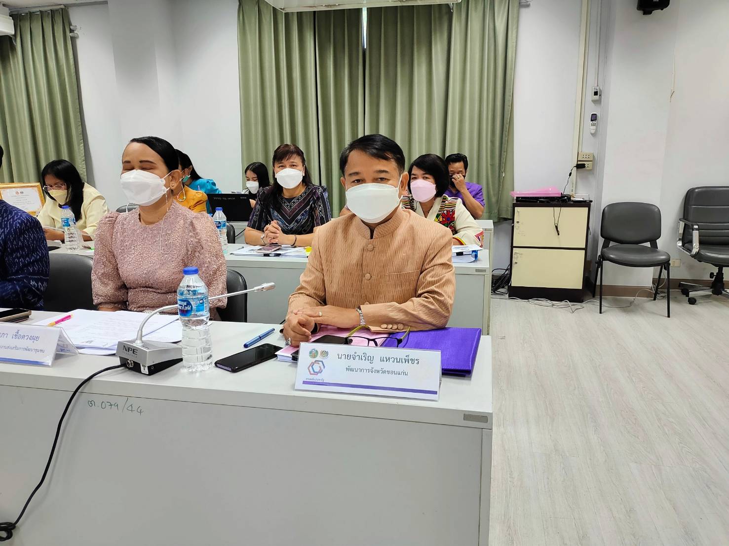 พช.ขอนแก่น : ประชุมมอบนโยบายและแนวทางการดำเนินงานพัฒนาชุมชนจังหวัดขอนแก่น ประจำปีงบประมาณ 2565