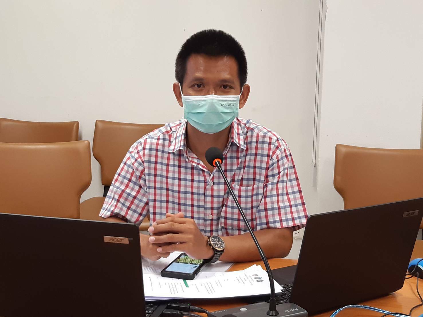 พช.ขอนแก่น : ประชุมเชิงปฏิบัติการโครงการส่งเสริมการตลาดสินค้า OTOP แบบ NEW NORMAL จังหวัดขอนแก่น