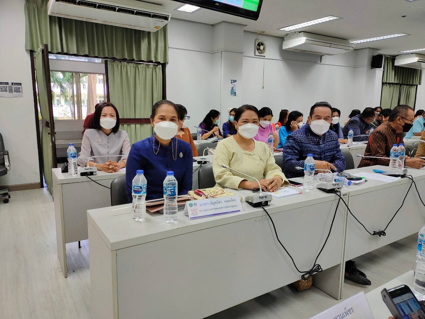พช.ขอนแก่น : ประชุมมอบนโยบายและแนวทางการดำเนินงานพัฒนาชุมชนจังหวัดขอนแก่น ประจำปีงบประมาณ 2565