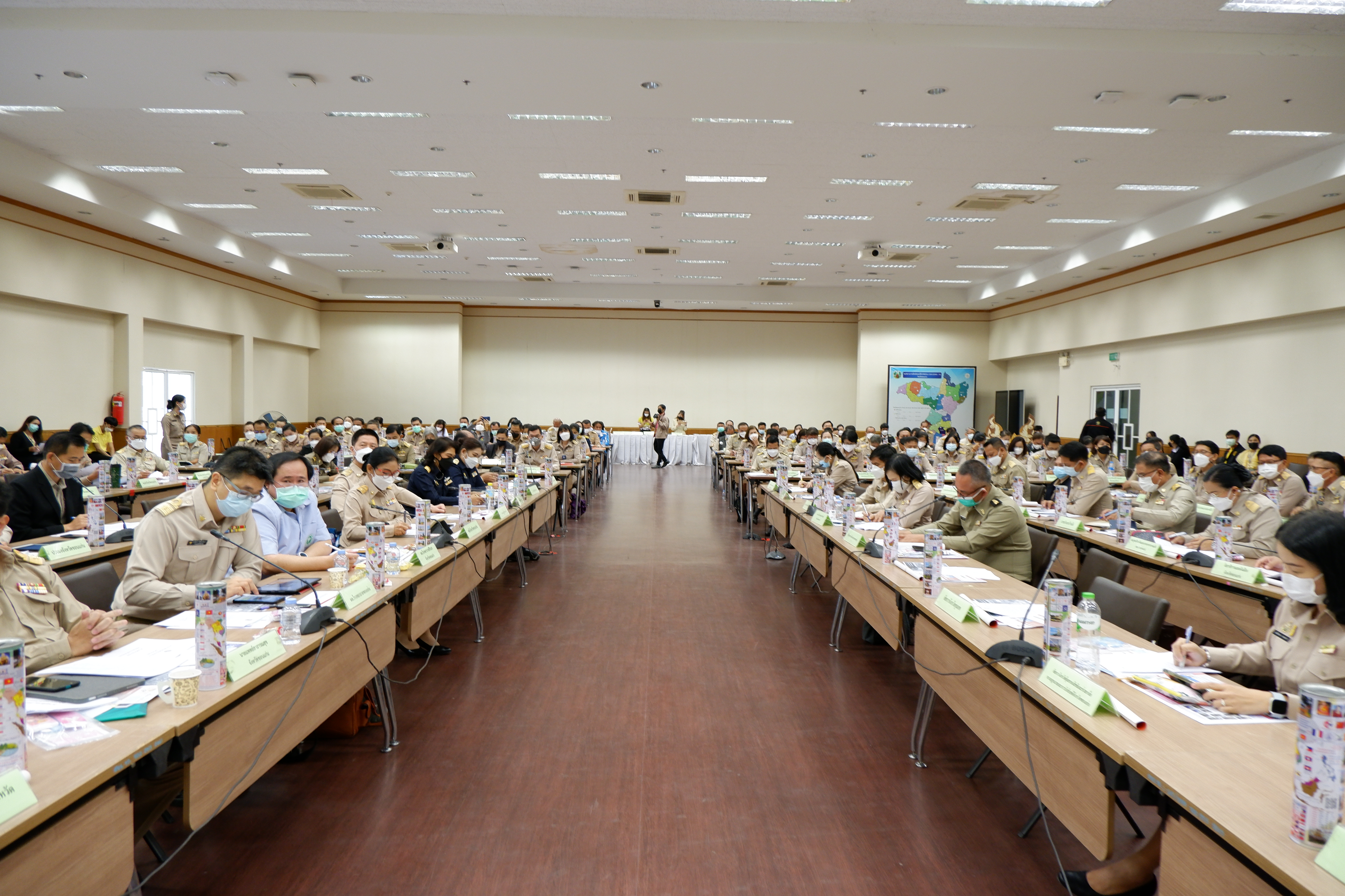 พช.ขอนแก่น : ร่วมประชุมหัวหน้าส่วนราชการ หัวหน้าหน่วยงานรัฐวิสาหกิจ จังหวัดขอนแก่น