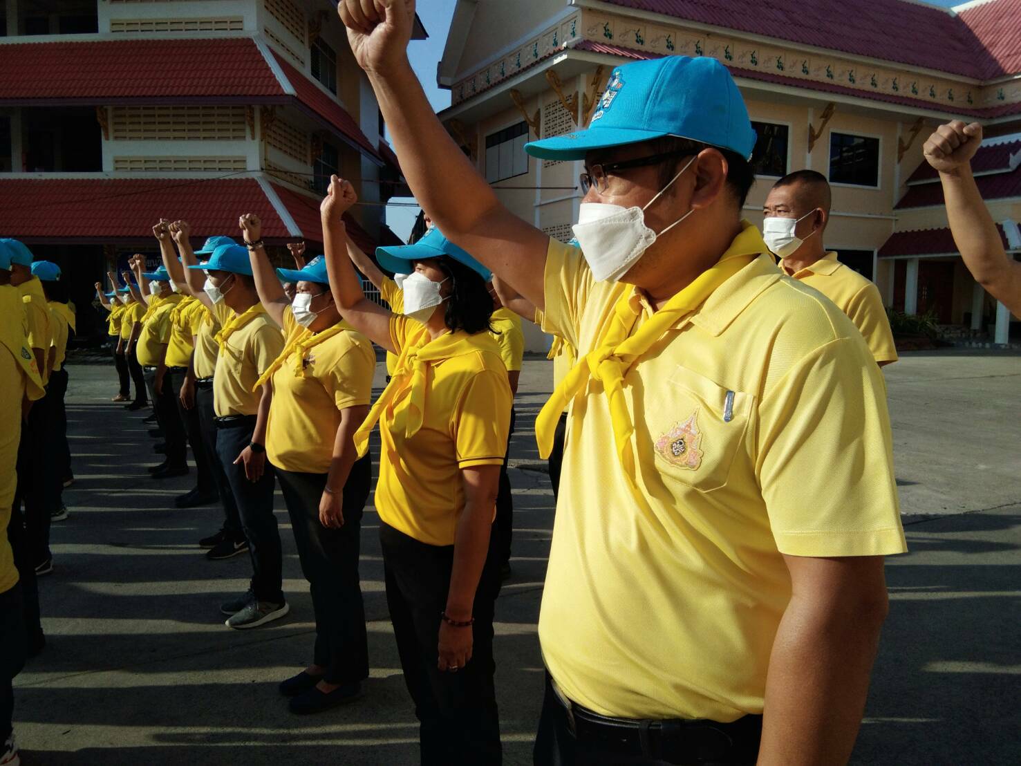 พช.ขอนแก่น : ร่วมพิธีเฉลิมพระเกียรติ สมเด็จพระเจ้าลูกเธอ เจ้าฟ้าพัชรกิติยาภา นเรนทิราเทพยวดี กรมหลวงราชสาริณีสิริพัชร มหาวัชรราชธิดา เนื่องในโอกาสวันคล้ายวันประสูติ วันที่ 7 ธันวาคม 2564