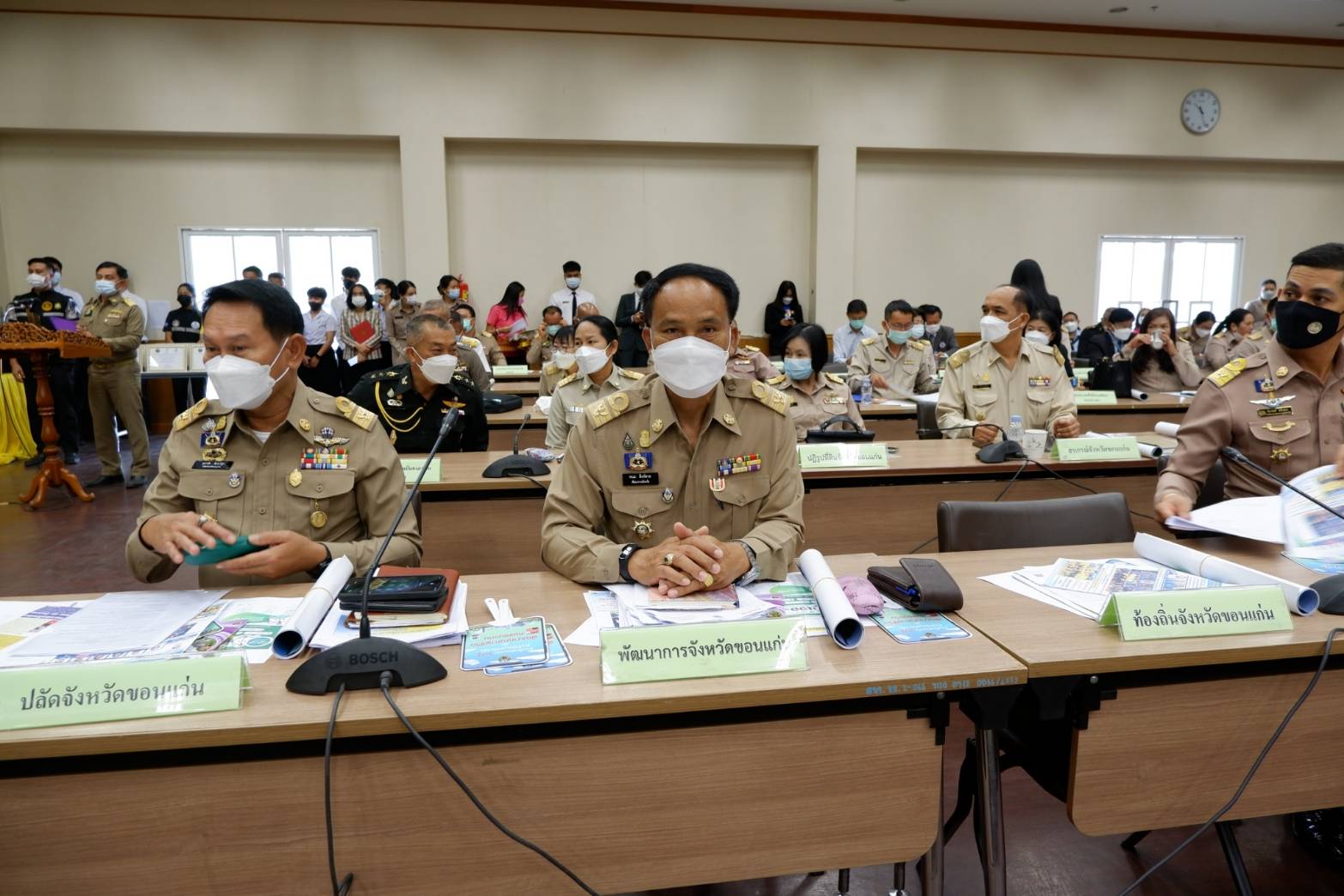 พช.ขอนแก่น : ร่วมประชุมหัวหน้าส่วนราชการ หัวหน้าหน่วยงานรัฐวิสาหกิจ จังหวัดขอนแก่น ครั้งที่ 12/2564