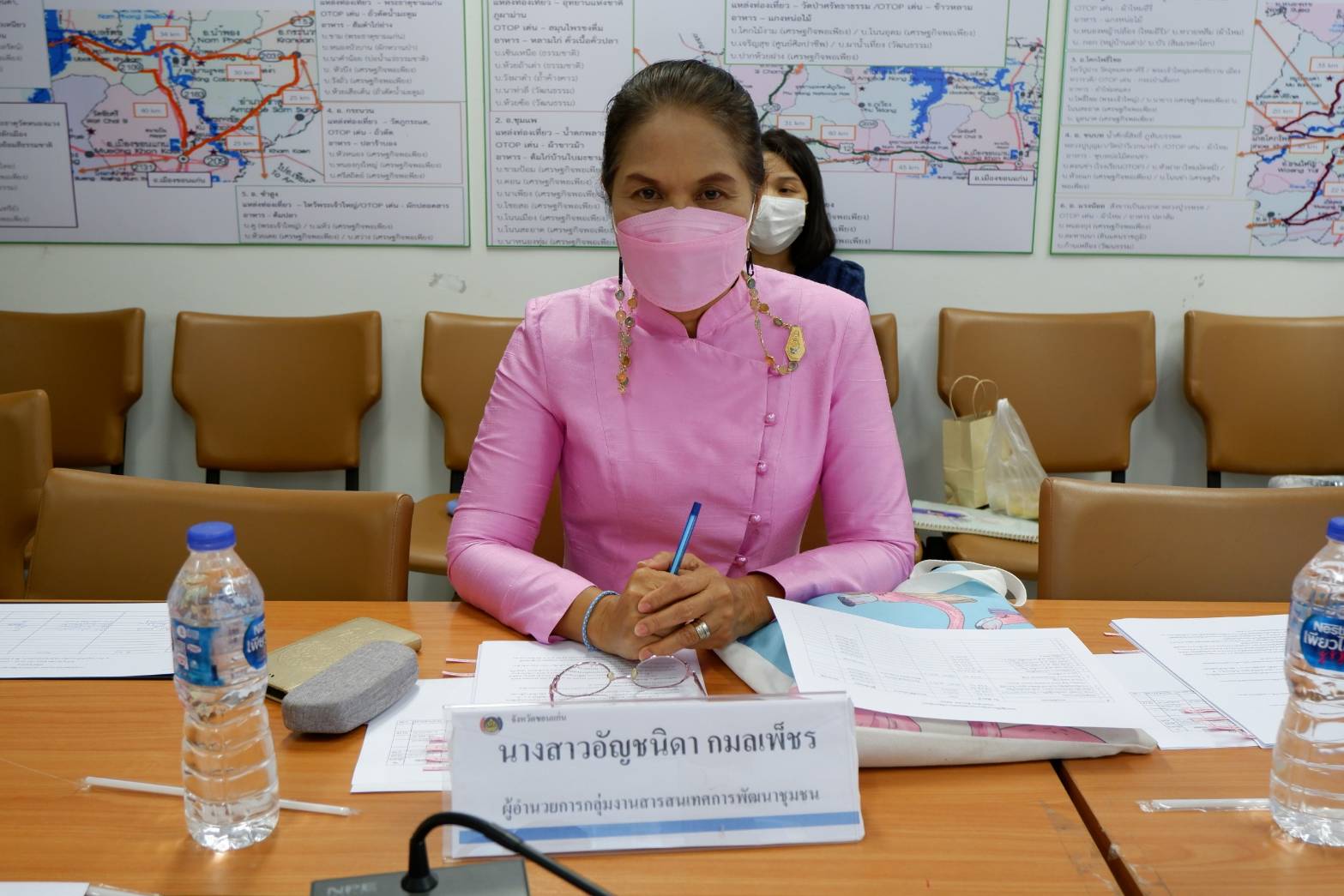 พช.ขอนแก่น : ประชุมผู้อำนวยการกลุ่มงาน นักวิชาการพัฒนาชุมชนจังหวัด เพื่อประสานแผนการดำเนินงานพัฒนาชุมชนจังหวัดขอนแก่น ประจำเดือนธันวาคม 2564