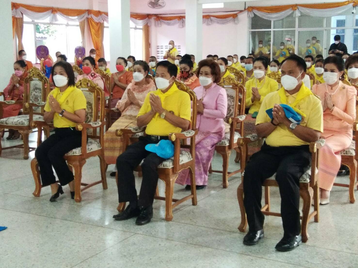 พช.ขอนแก่น : ร่วมพิธีเฉลิมพระเกียรติ สมเด็จพระเจ้าลูกเธอ เจ้าฟ้าพัชรกิติยาภา นเรนทิราเทพยวดี กรมหลวงราชสาริณีสิริพัชร มหาวัชรราชธิดา เนื่องในโอกาสวันคล้ายวันประสูติ วันที่ 7 ธันวาคม 2564