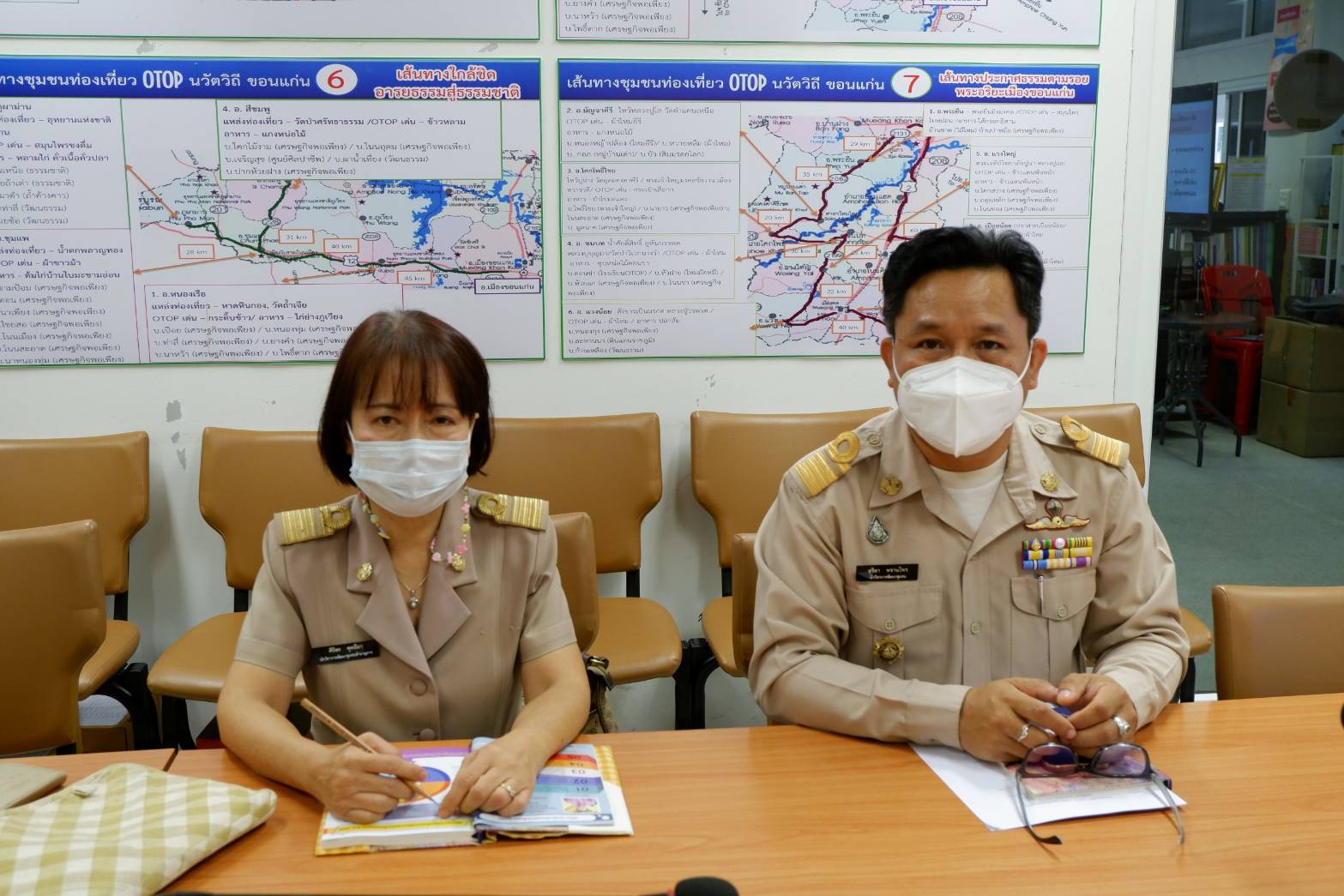 พช.ขอนแก่น : ร่วมประชุมกรมการพัฒนาชุมชน ครั้งที่ 12/2564 ผ่านระบบ Video Conference