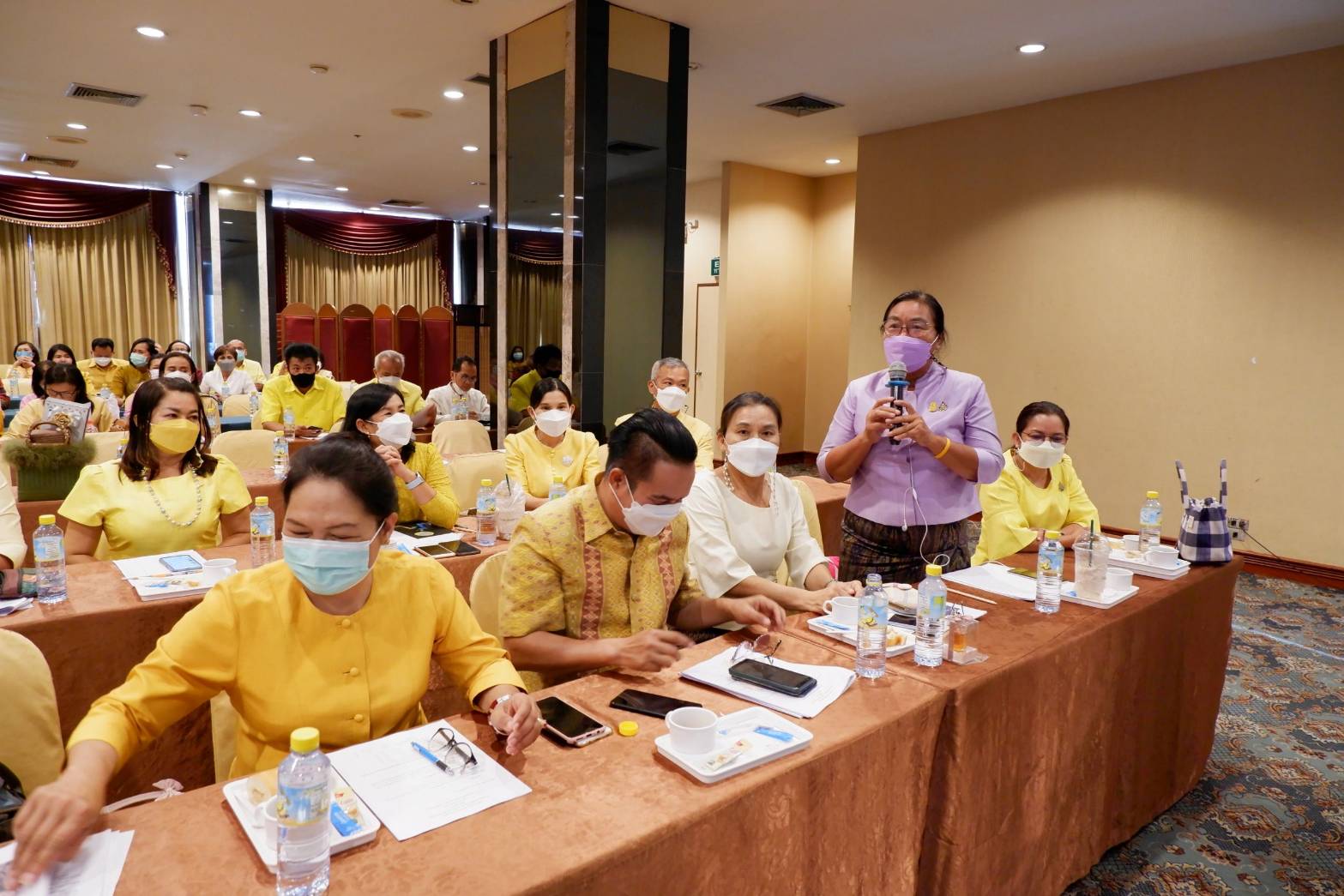 พช.ขอนแก่น :  ประชุมมอบแนวทางการขับเคลื่อนงานพัฒนาชุมชนจังหวัดขอนแก่น ประจำปีงบประมาณ พ.ศ. 2565