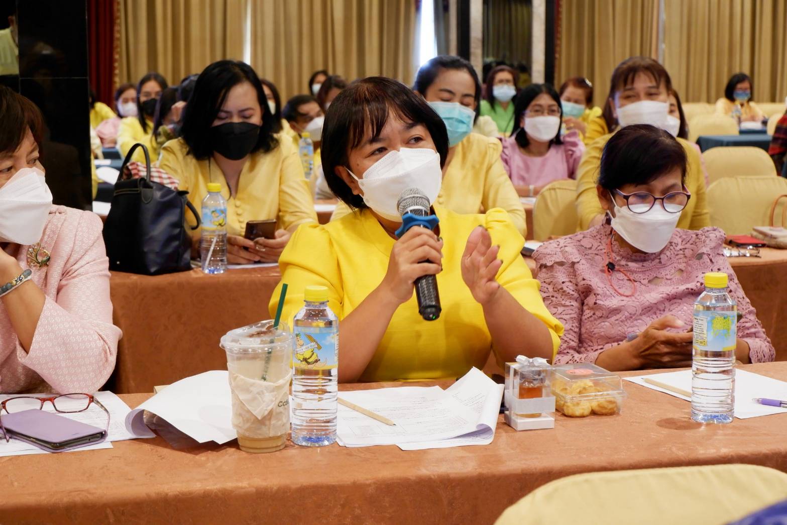 พช.ขอนแก่น :  ประชุมมอบแนวทางการขับเคลื่อนงานพัฒนาชุมชนจังหวัดขอนแก่น ประจำปีงบประมาณ พ.ศ. 2565