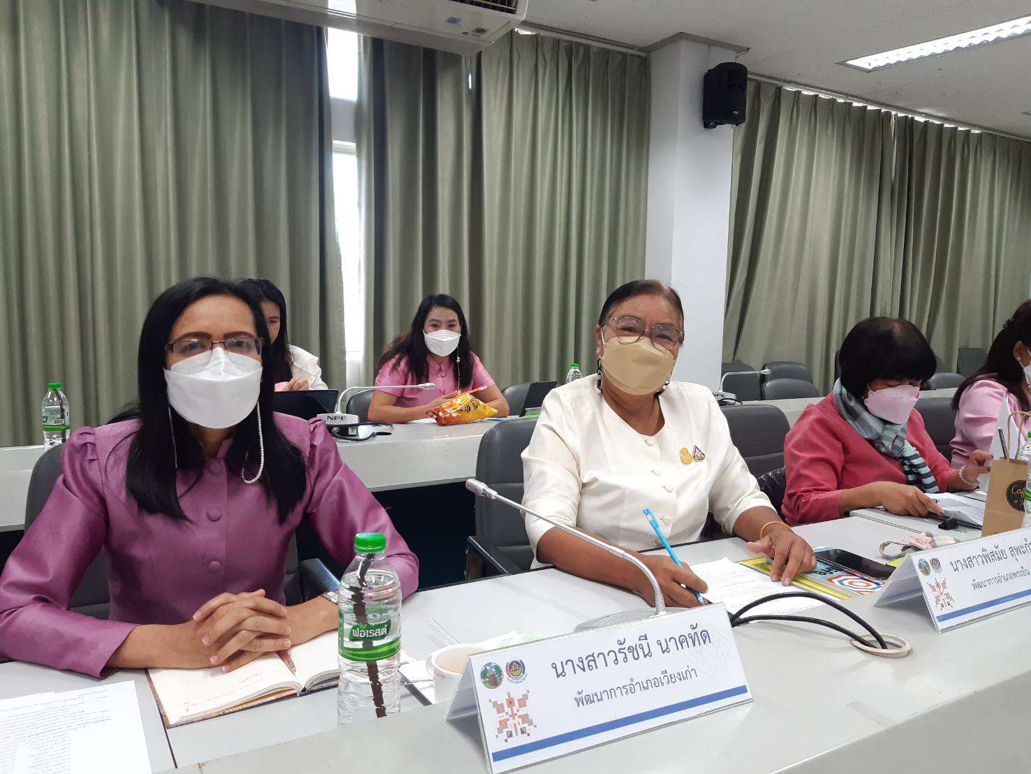 พช.ขอนแก่น : ประชุมผู้อำนวยการกลุ่มงานฯ พัฒนาการอำเภอ นักวิชาการพัฒนาชุมชน ประจำเดือนพฤศจิกายน 2564