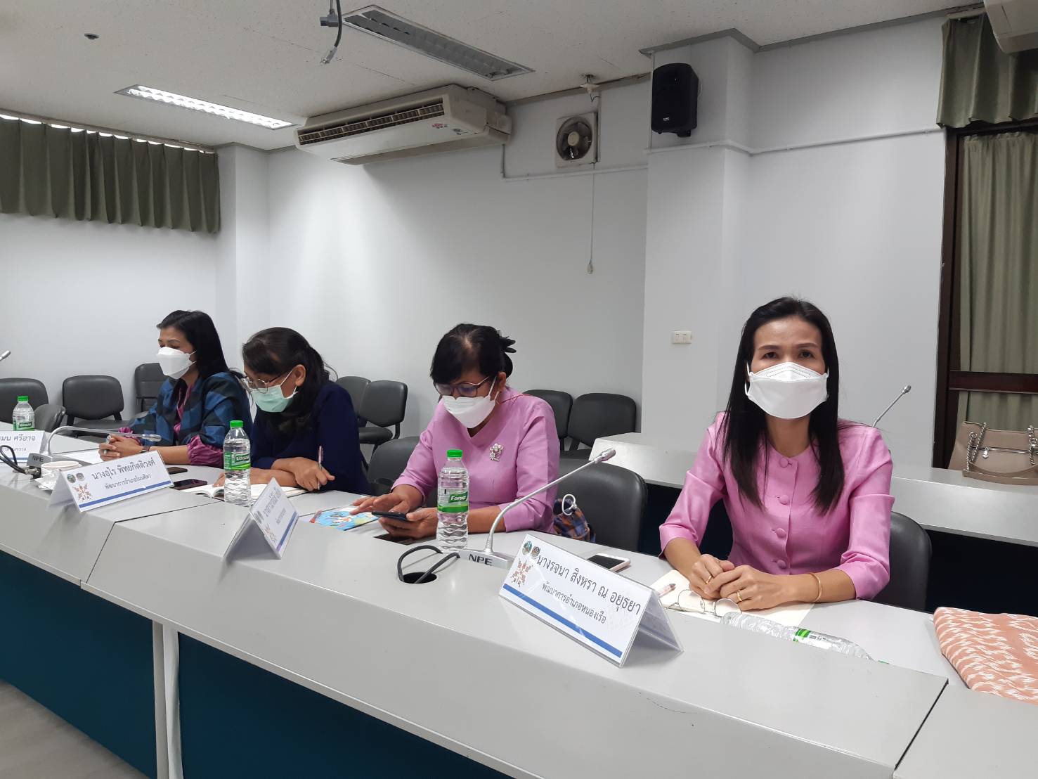 พช.ขอนแก่น : ประชุมผู้อำนวยการกลุ่มงานฯ พัฒนาการอำเภอ นักวิชาการพัฒนาชุมชน ประจำเดือนพฤศจิกายน 2564