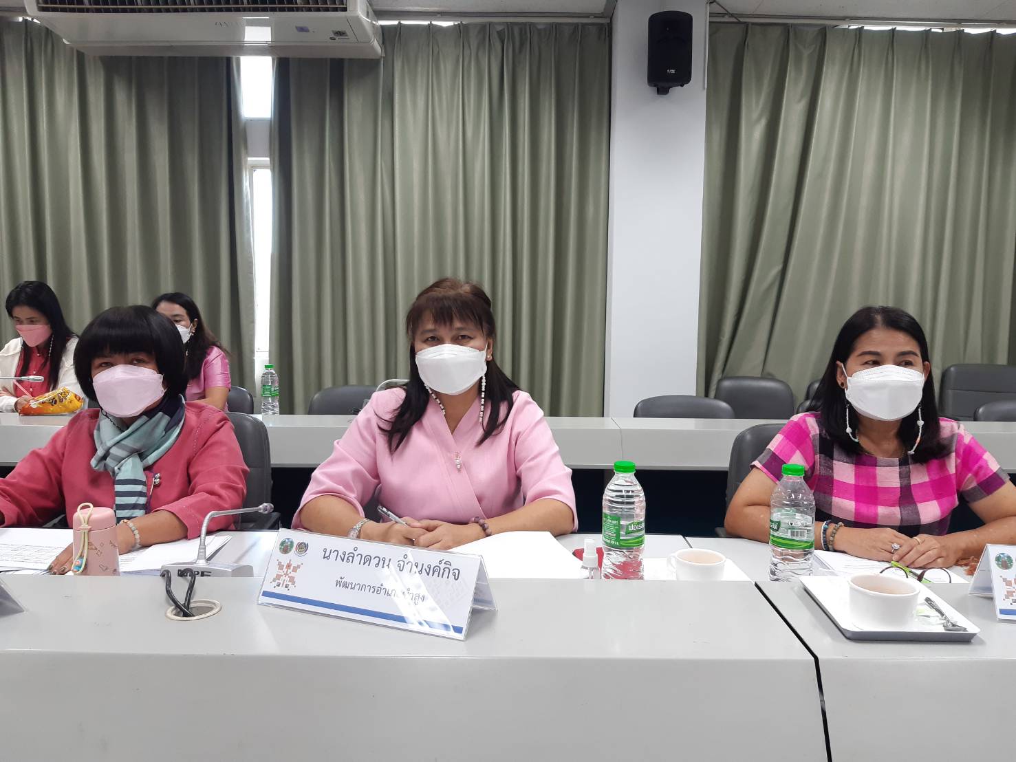 พช.ขอนแก่น : ประชุมผู้อำนวยการกลุ่มงานฯ พัฒนาการอำเภอ นักวิชาการพัฒนาชุมชน ประจำเดือนพฤศจิกายน 2564