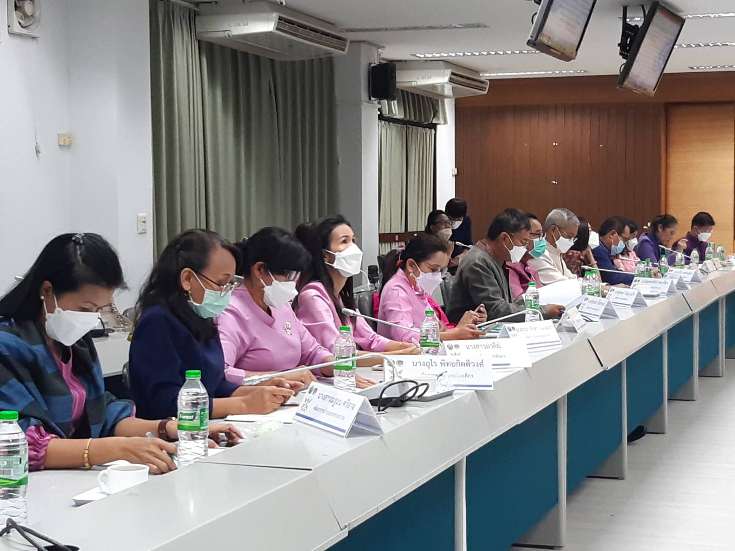 พช.ขอนแก่น : ประชุมผู้อำนวยการกลุ่มงานฯ พัฒนาการอำเภอ นักวิชาการพัฒนาชุมชน ประจำเดือนพฤศจิกายน 2564