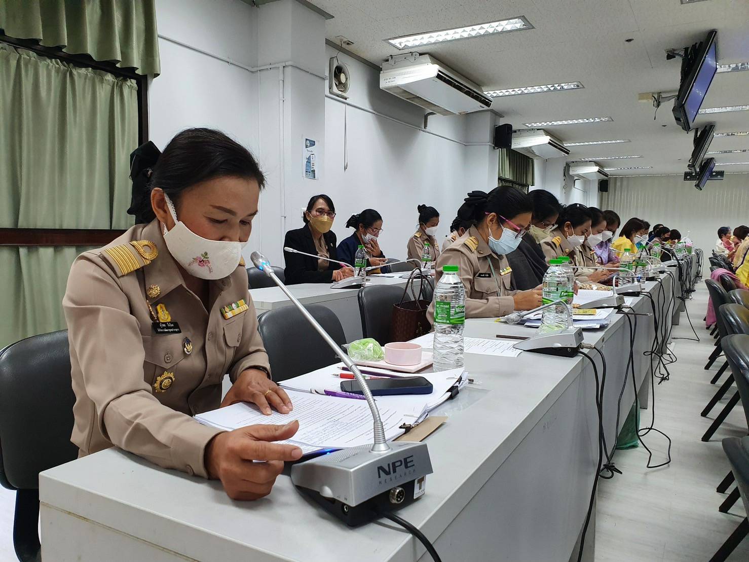 พช.ขอนแก่น : ประชุมคณะกรรมการพัฒนาสตรีจังหวัดขอนแก่น (กพสจ.) ครั้งที่ 1/2565