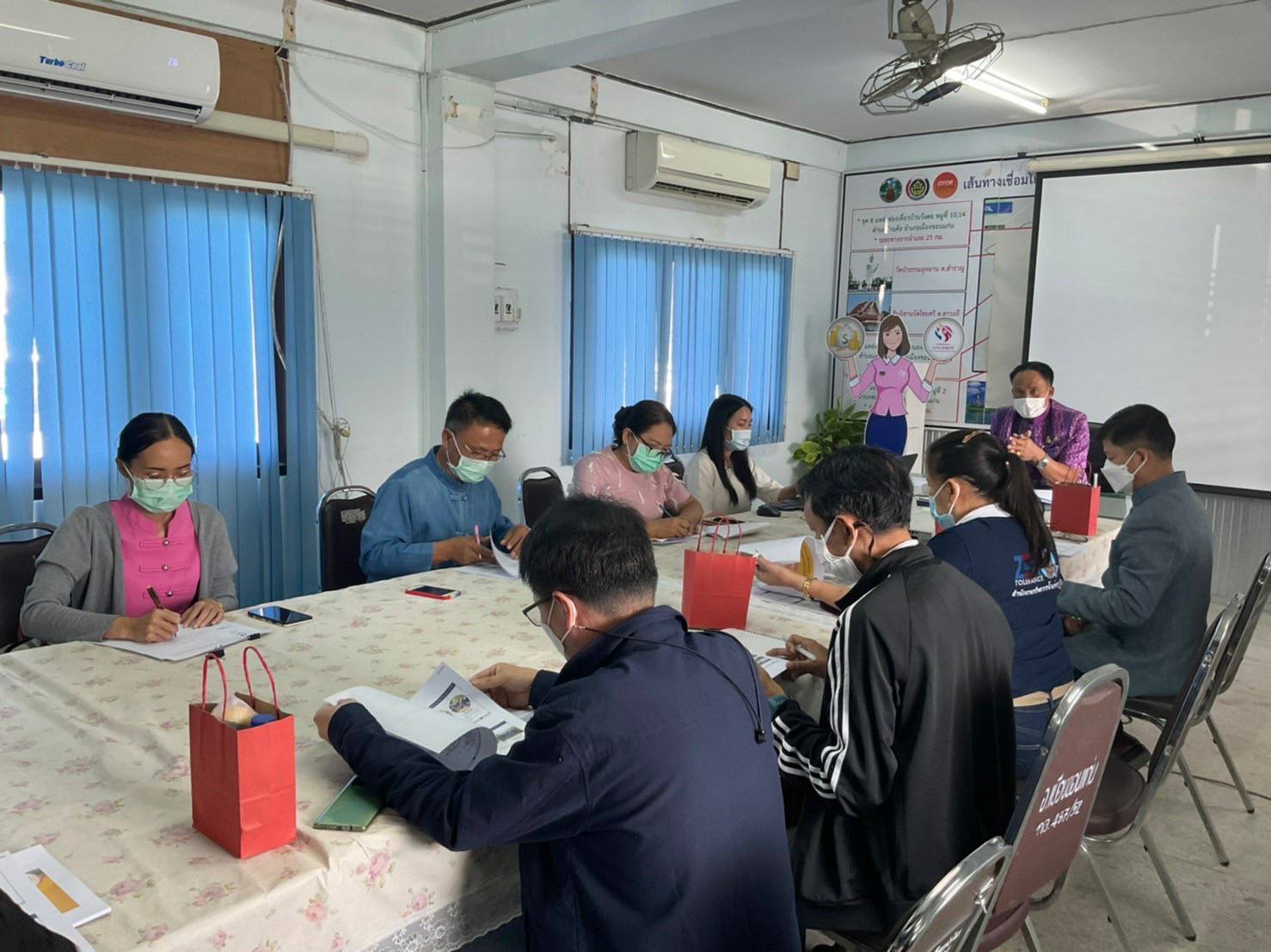 พช.ขอนแก่น : ต้อนรับคณะศึกษาดูงาน ภายใต้การดำเนินงานโครงการจัดทำข้อมูลผลิตภาพการใช้น้ำภายใต้แผนแม่บทการ บริหารจัดการทรัพยากรน้ำ 20 ปี (พ.ศ. 2561- 2580) : การบริหารจัดการน้ำ”โคก หนอง นา โมเดล” ตัวอย่าง ในพื้นที่จังหวัดขอนแก่น