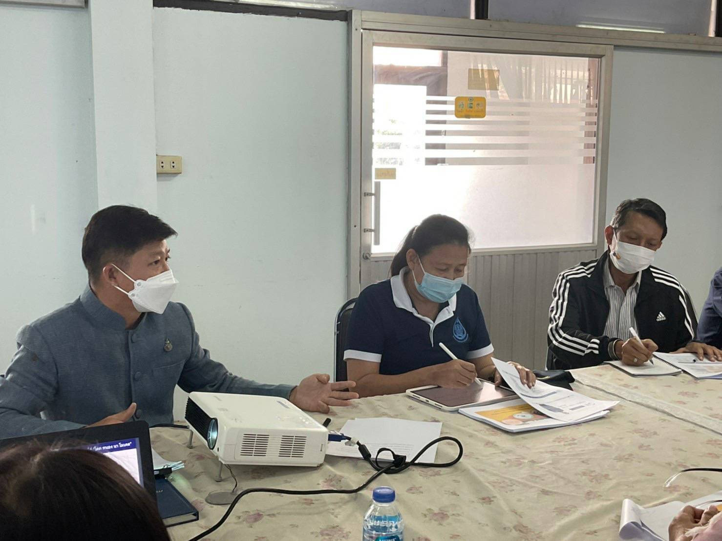 พช.ขอนแก่น : ต้อนรับคณะศึกษาดูงาน ภายใต้การดำเนินงานโครงการจัดทำข้อมูลผลิตภาพการใช้น้ำภายใต้แผนแม่บทการ บริหารจัดการทรัพยากรน้ำ 20 ปี (พ.ศ. 2561- 2580) : การบริหารจัดการน้ำ”โคก หนอง นา โมเดล” ตัวอย่าง ในพื้นที่จังหวัดขอนแก่น