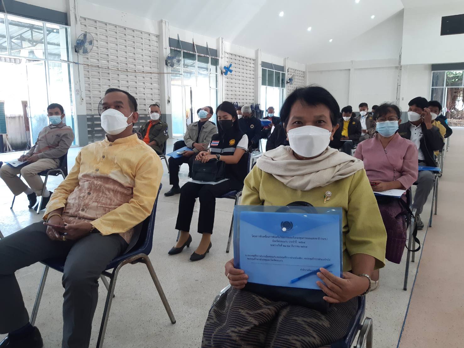 พช.ขอนแก่น : ดำเนินงานโครงการขับเคลื่อนการส่งเสริมวินัยการออมกับกองทุนการออมแห่งชาติ (กอช.) จังหวัดขอนแก่น ประจำปี 2564