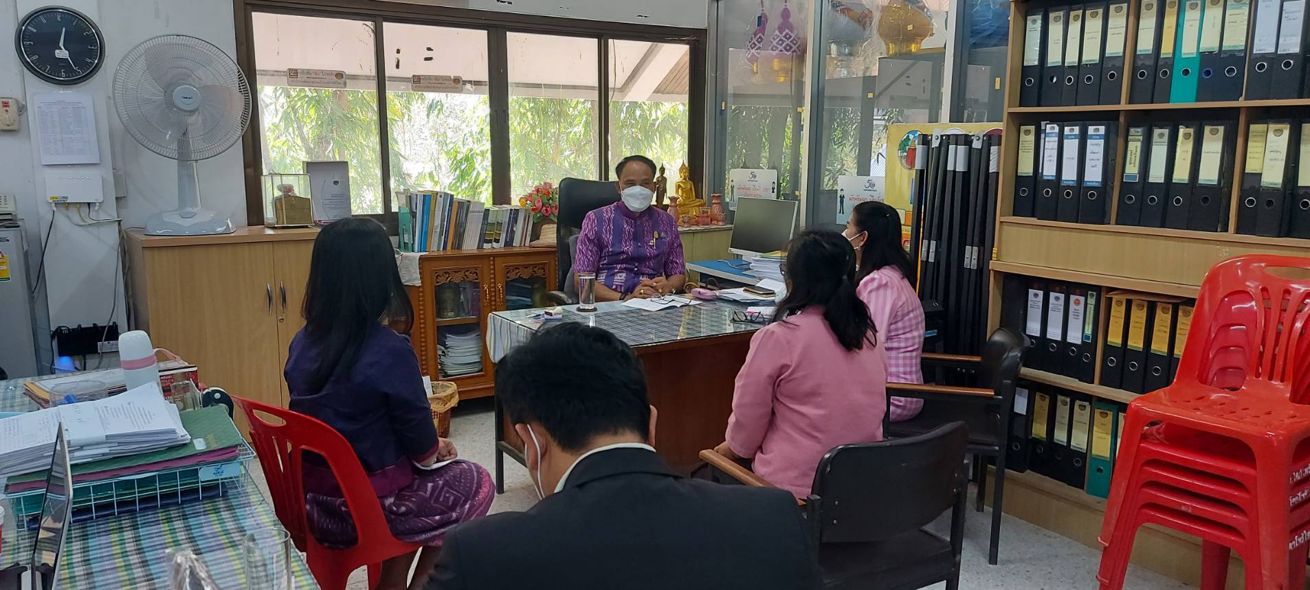 พช.ขอนแก่น : เดินทางลงพื้นที่อำเภอโคกโพธิ์ชัย อำเภอแวงใหญ่ และอำเภอโนนศิลา เยี่ยมให้ขวัญ กำลังใจแก่เจ้าหน้าที่พัฒนาชุมชนอำเภอ