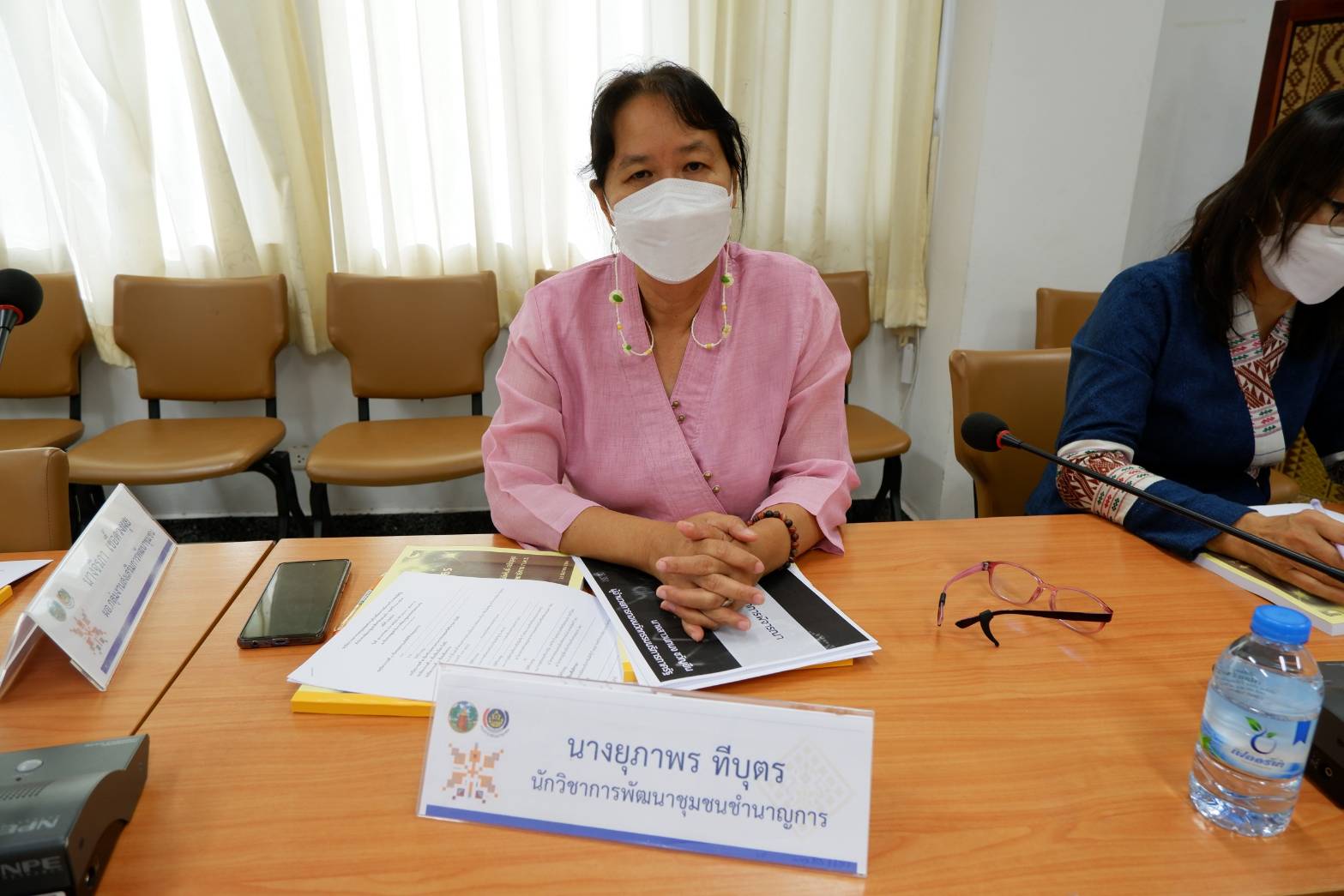 พช.ขอนแก่น : ประชุมคณะทำงานขับเคลื่อนการสมัครขอรับรางวัลเลิศรัฐ สำนักงานพัฒนาชุมชนจังหวัดขอนแก่น ประจำปี พ.ศ.2565