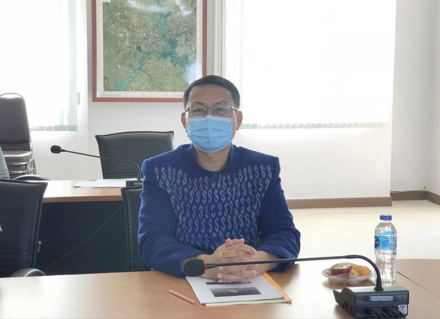 พช.ขอนแก่น : นายวสันต์ ชิงชนะ ผู้ตรวจราชการกรมการพัฒนาชุมชน ลงพื้นที่ตรวจติดตามการดำเนินงานโครงการแก้ไขปัญหาความยากจน (กข.คจ.) อำเภอเมืองขอนแก่น จังหวัดขอนแก่น