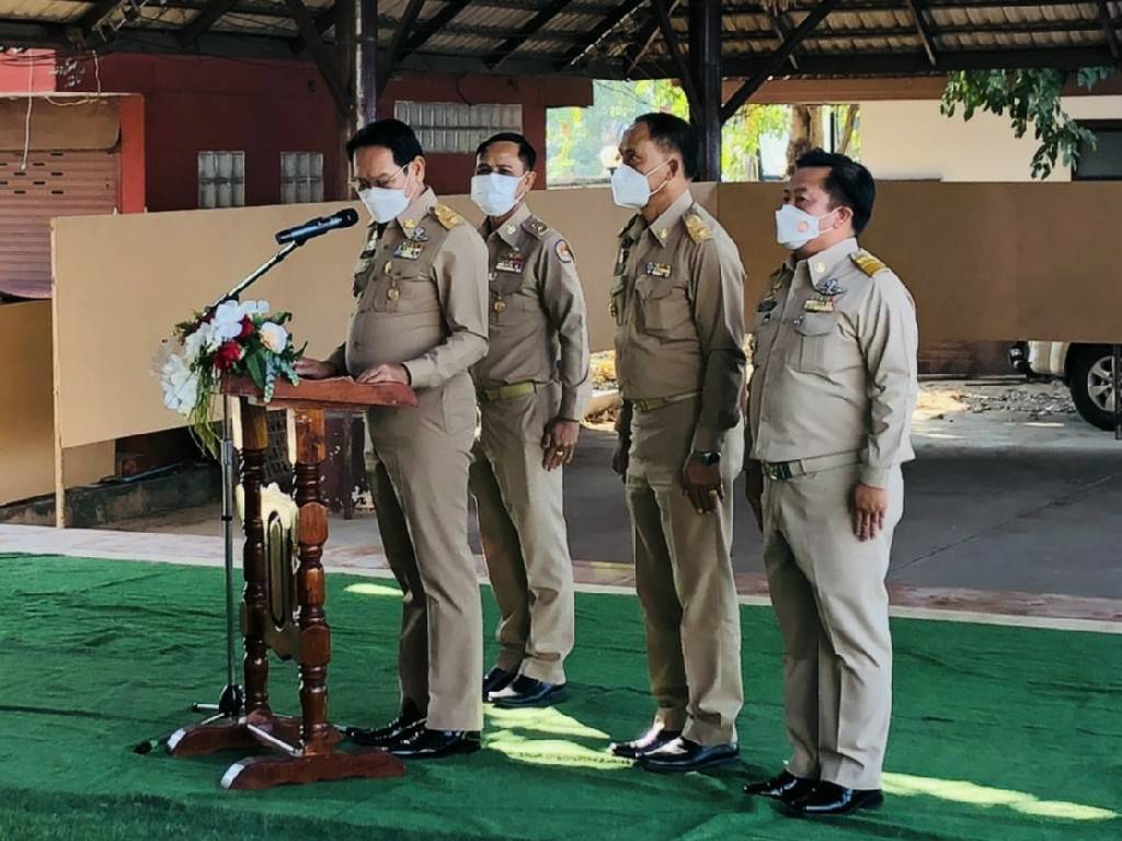 จังหวัดขอนแก่น :ผนึกกำลังภาครัฐ ภาคเอกชน ภาคประชาชนร่วมแรงร่วมใจจัดงาน ตลาดนัดชุมชน ประชาสุขใจ สู้ภัย COVID -19
