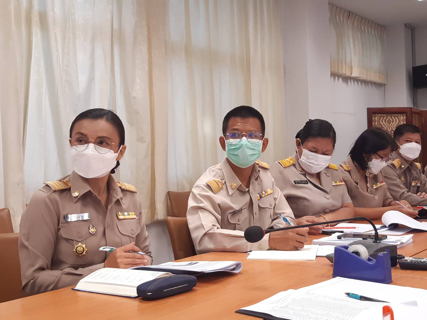 พช.ขอนแก่น :ร่วมการประชุมกรมการพัฒนาชุมชน ครั้งที่ 1/2565 ผ่านระบบวีดิทัศน์ทางไกล Video Conference