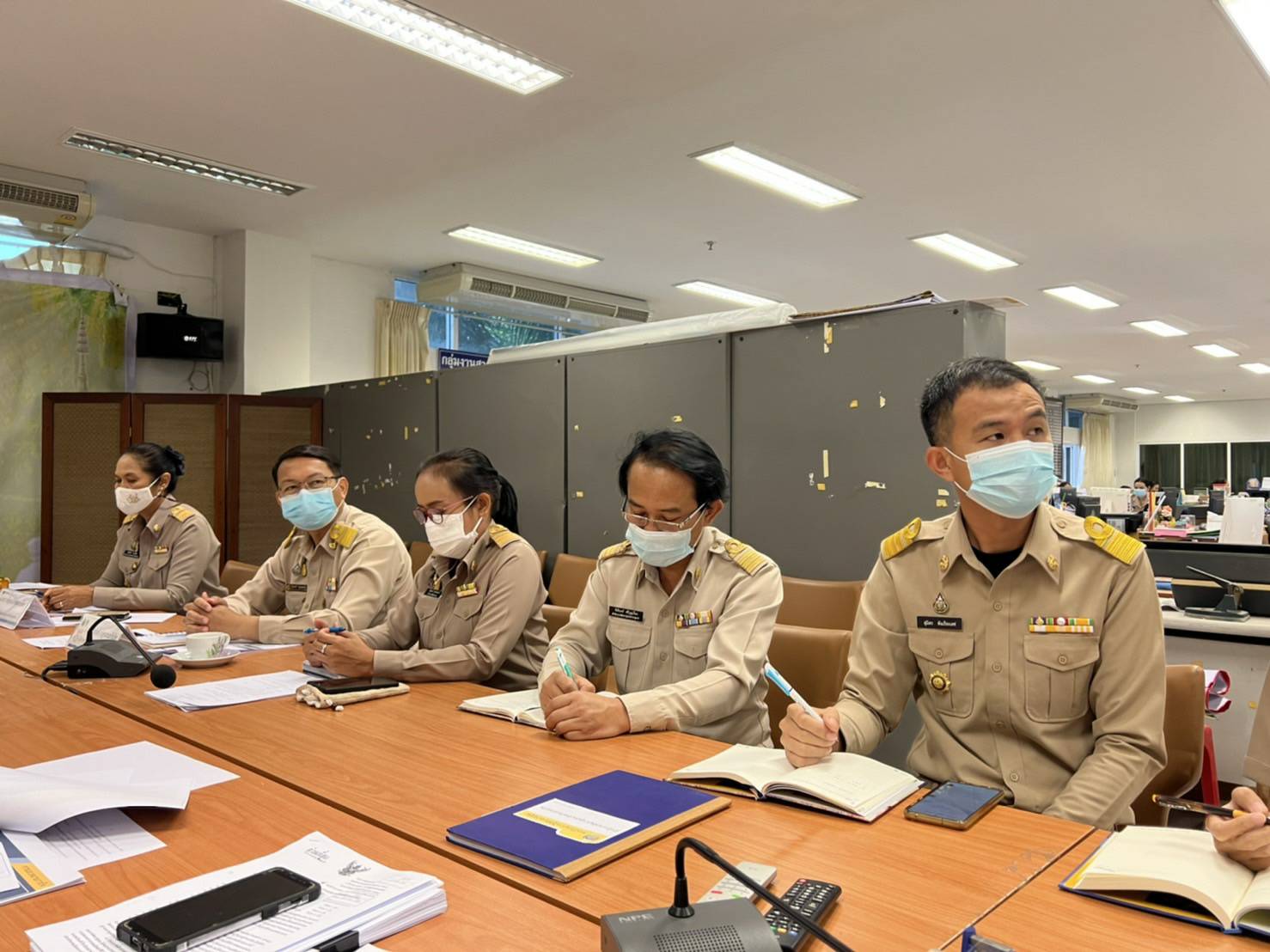 พช.ขอนแก่น :ร่วมการประชุมกรมการพัฒนาชุมชน ครั้งที่ 1/2565 ผ่านระบบวีดิทัศน์ทางไกล Video Conference