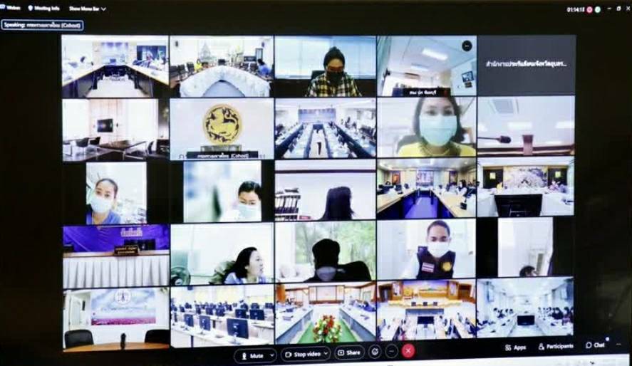 พช.ขอนแก่น : ร่วมประชุมเชิงปฏิบัติการเพื่อระดมความคิดเห็นและแลกเปลี่ยนเรียนรู้แนวปฏิบัติที่ดี (Best Practice) ทั้งในและต่างประเทศ เพื่อยกระดับการพัฒนาคุณภาพการบริหารจัดการภาครัฐของกรมในสังกักกระทรวงมหาดไทย และจังหวัดสู่รางวัลเลิศรัฐ (PMQA 4.0) ผ่านระบบ (WEBEX)