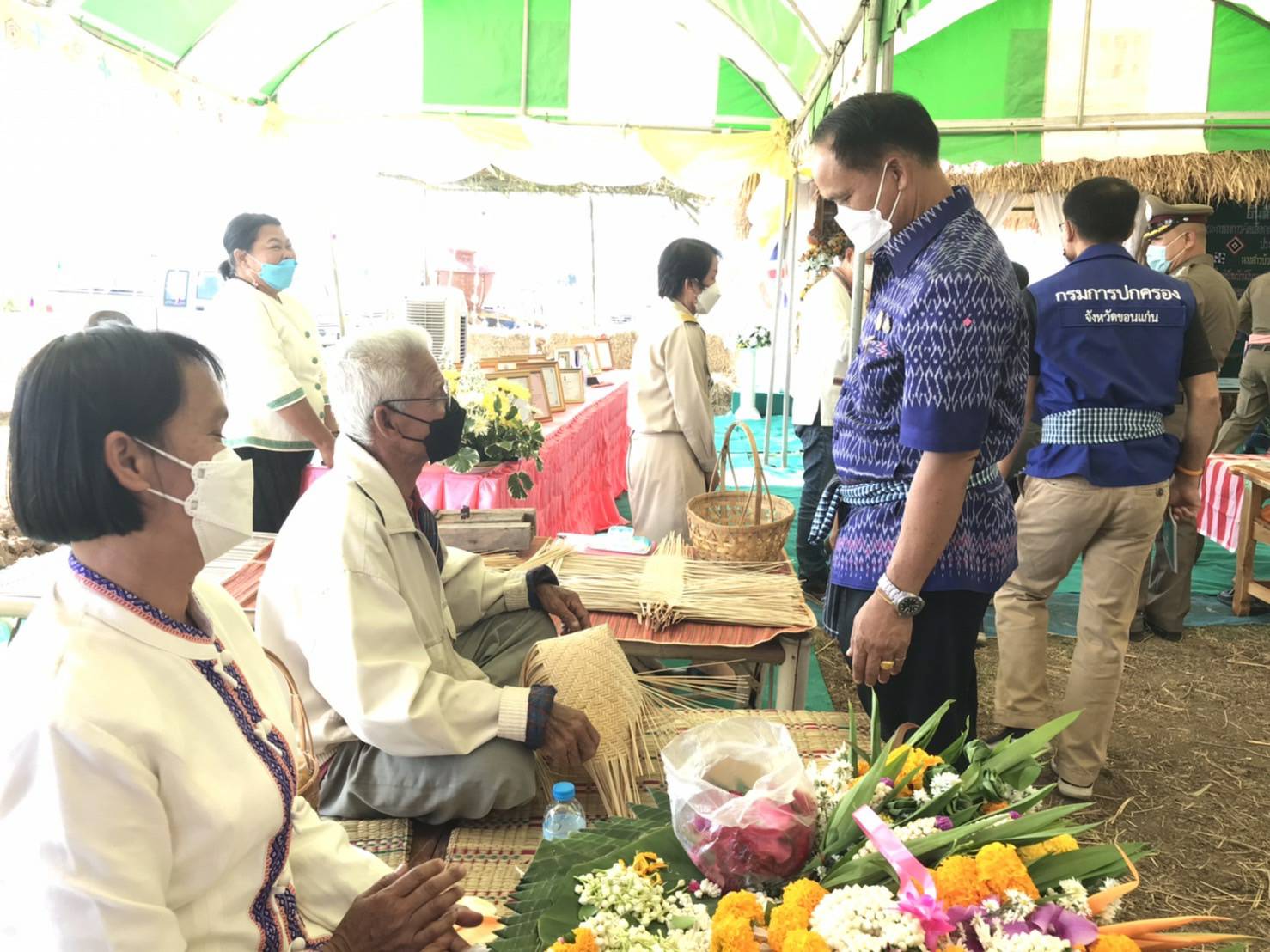 พช.ขอนแก่น :ร่วมการประเมินคัดเลือกกำนัน ผู้ใหญ่บ้าน แพทย์ประจำตำบล สารวัตรกำนัน และผู้ช่วยผู้ใหญ่บ้าน เพื่อเข้ารับรางวัลประจำปี 2565 จังหวัดขอนแก่น
