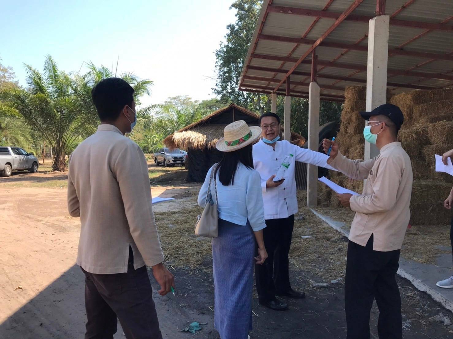 พช.ขอนแก่น : ลงพื้นที่เตรียมความพร้อมการจัดกิจกรรม เนื่องในวาระครบรอบ 53 ปี โครงการพัฒนาผู้นำอาสาพัฒนาชุมชน และกิจกรรมเอามื้อสามัคคี โครงการพัฒนาพื้นที่ต้นแบบการพัฒนาคุณภาพชีวิตตามหลักทฤษฎีใหม่ประยุกต์สู่ “โคก หนอง นา โมเดล”