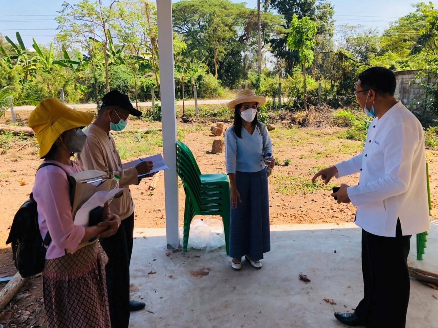 พช.ขอนแก่น : ลงพื้นที่เตรียมความพร้อมการจัดกิจกรรม เนื่องในวาระครบรอบ 53 ปี โครงการพัฒนาผู้นำอาสาพัฒนาชุมชน และกิจกรรมเอามื้อสามัคคี โครงการพัฒนาพื้นที่ต้นแบบการพัฒนาคุณภาพชีวิตตามหลักทฤษฎีใหม่ประยุกต์สู่ “โคก หนอง นา โมเดล”