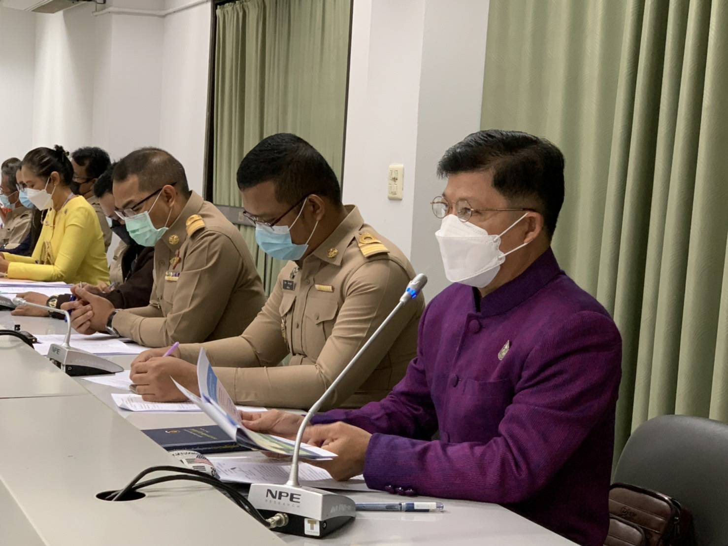 จังหวัดขอนแก่น : ผู้ตรวจราชการกระทรวงมหาดไทย (นายสุพจน์ ยศสิงห์คำ) พร้อมคณะติดตามงานในพื้นที่จังหวัดขอนแก่น