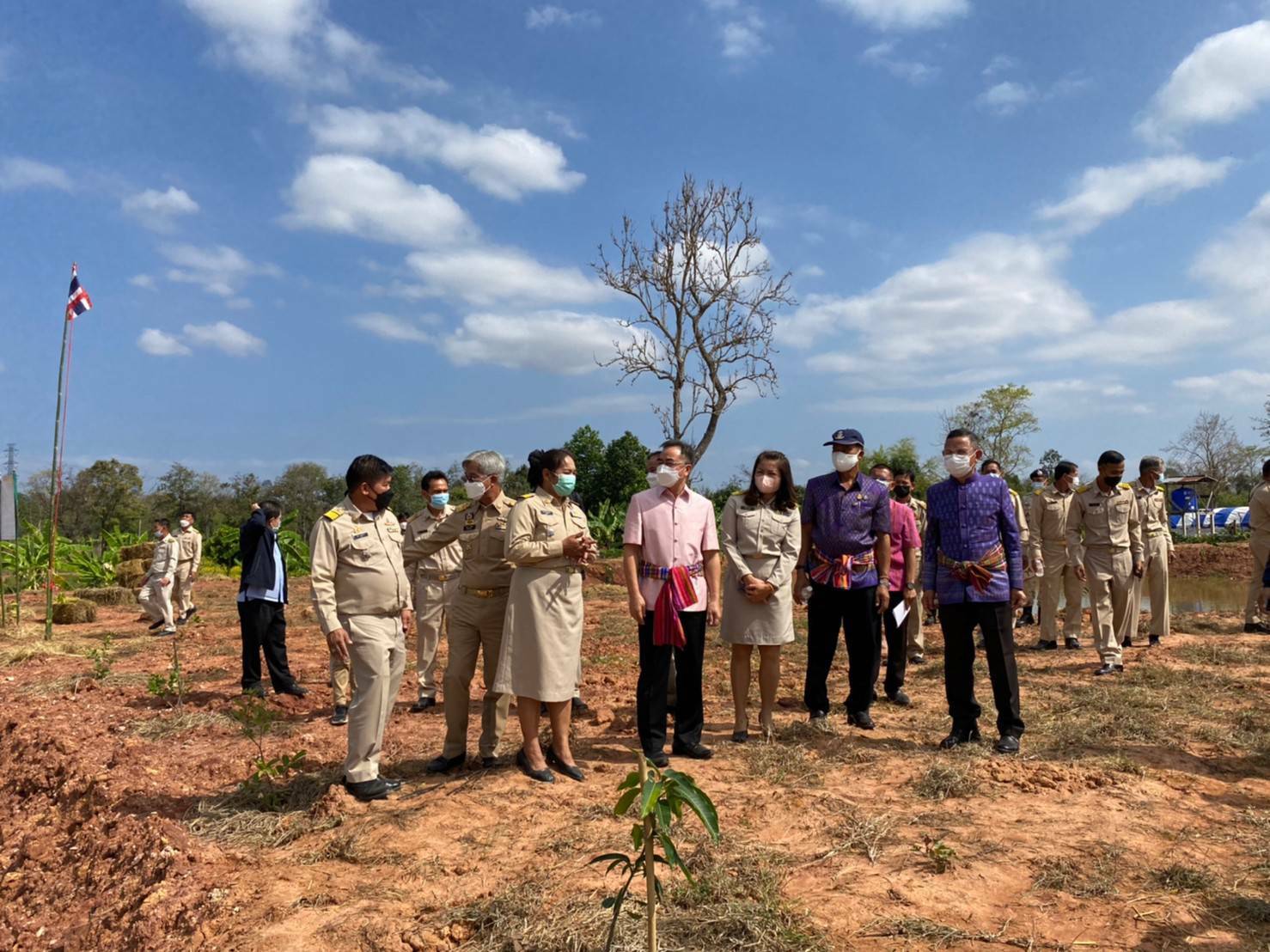 จังหวัดขอนแก่น : ผู้ตรวจราชการกระทรวงมหาดไทย (นายสุพจน์ ยศสิงห์คำ) พร้อมคณะติดตามงานในพื้นที่จังหวัดขอนแก่น