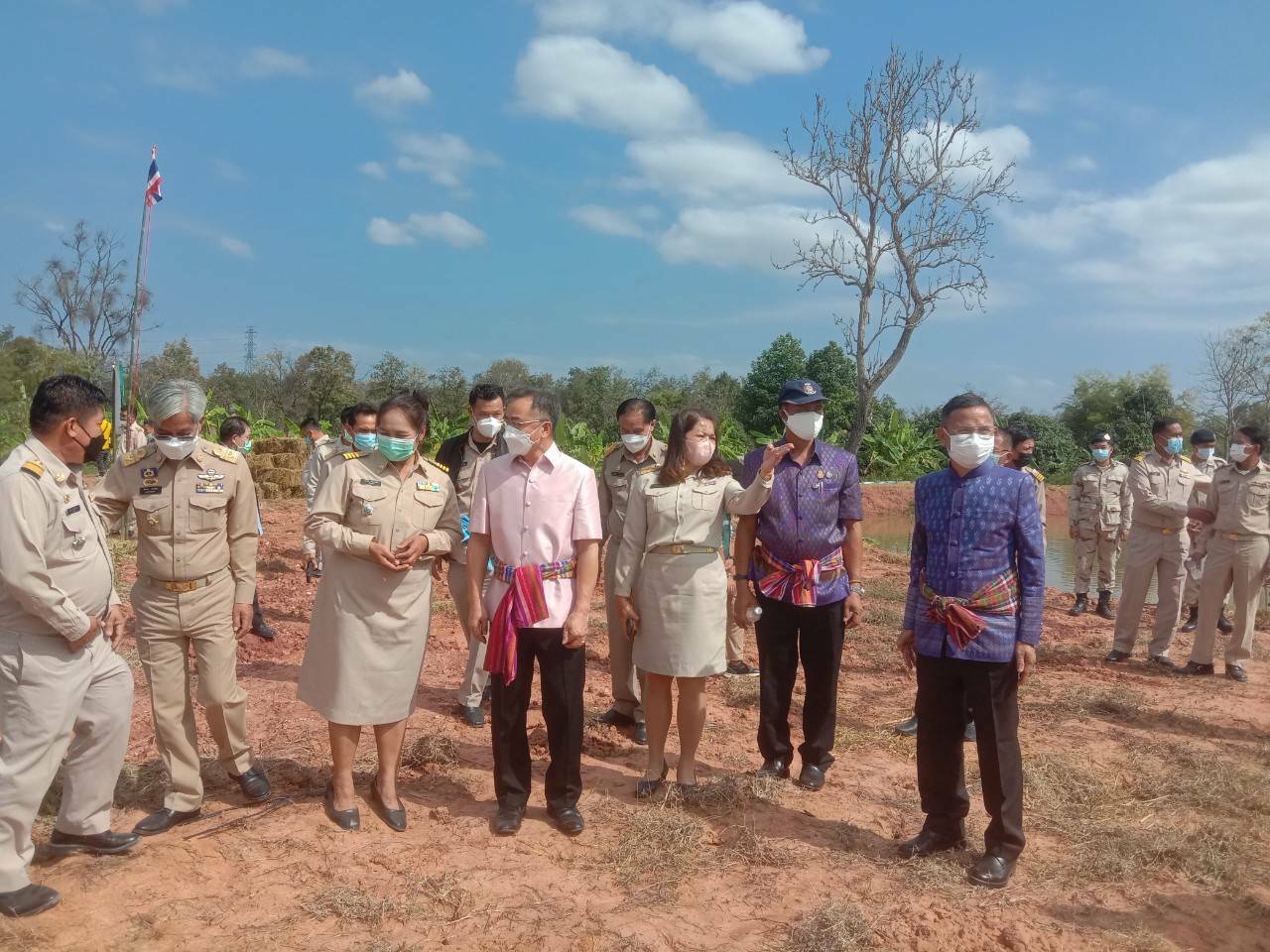 จังหวัดขอนแก่น : ผู้ตรวจราชการกระทรวงมหาดไทย (นายสุพจน์ ยศสิงห์คำ) พร้อมคณะติดตามงานในพื้นที่จังหวัดขอนแก่น