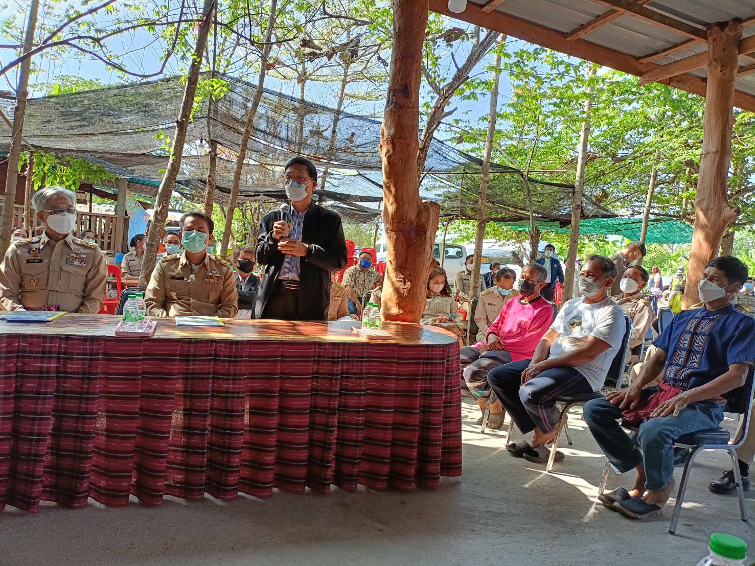 จังหวัดขอนแก่น : ผู้ตรวจราชการกระทรวงมหาดไทย (นายสุพจน์ ยศสิงห์คำ) พร้อมคณะติดตามงานในพื้นที่จังหวัดขอนแก่น