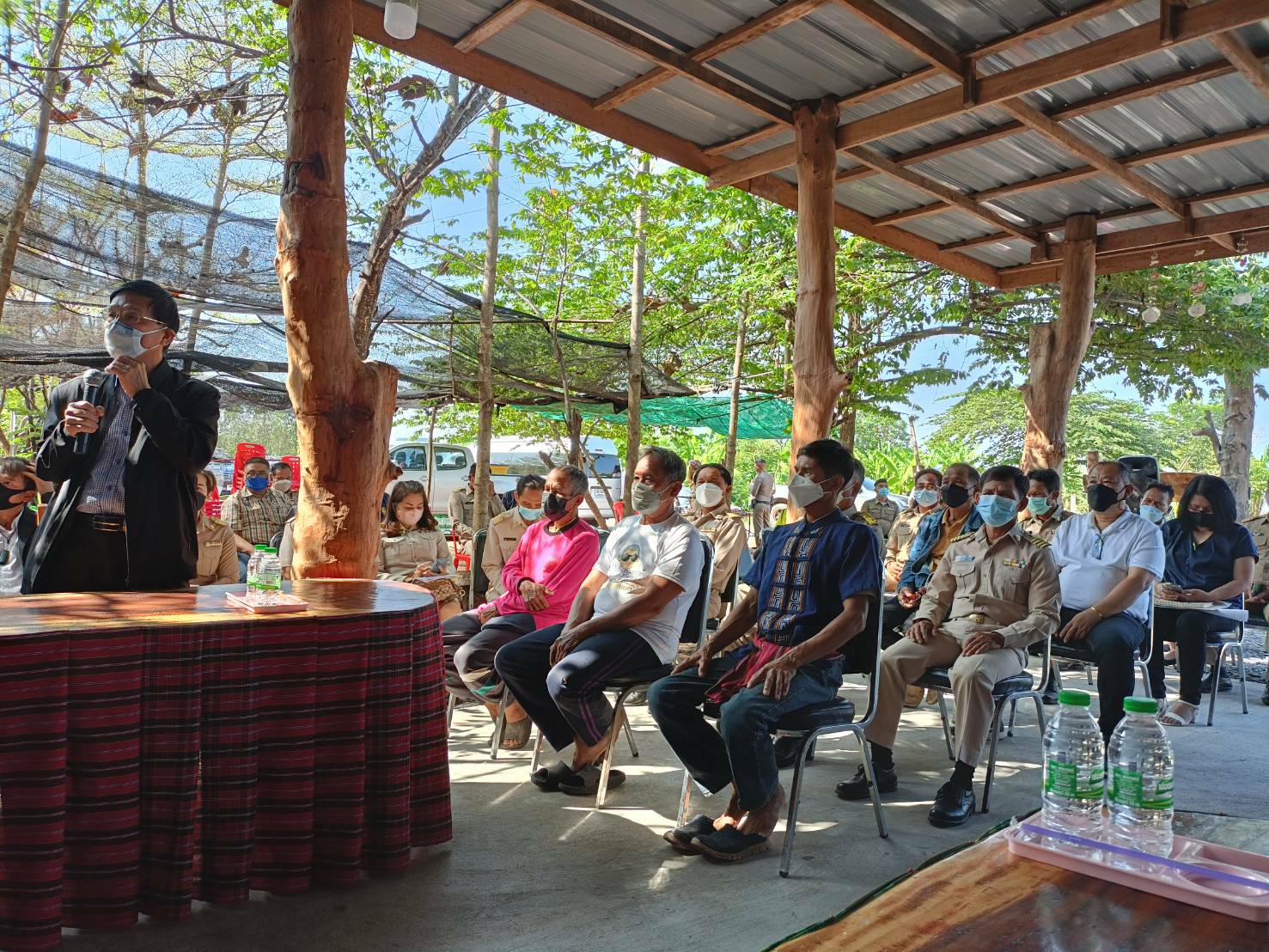 จังหวัดขอนแก่น : ผู้ตรวจราชการกระทรวงมหาดไทย (นายสุพจน์ ยศสิงห์คำ) พร้อมคณะติดตามงานในพื้นที่จังหวัดขอนแก่น
