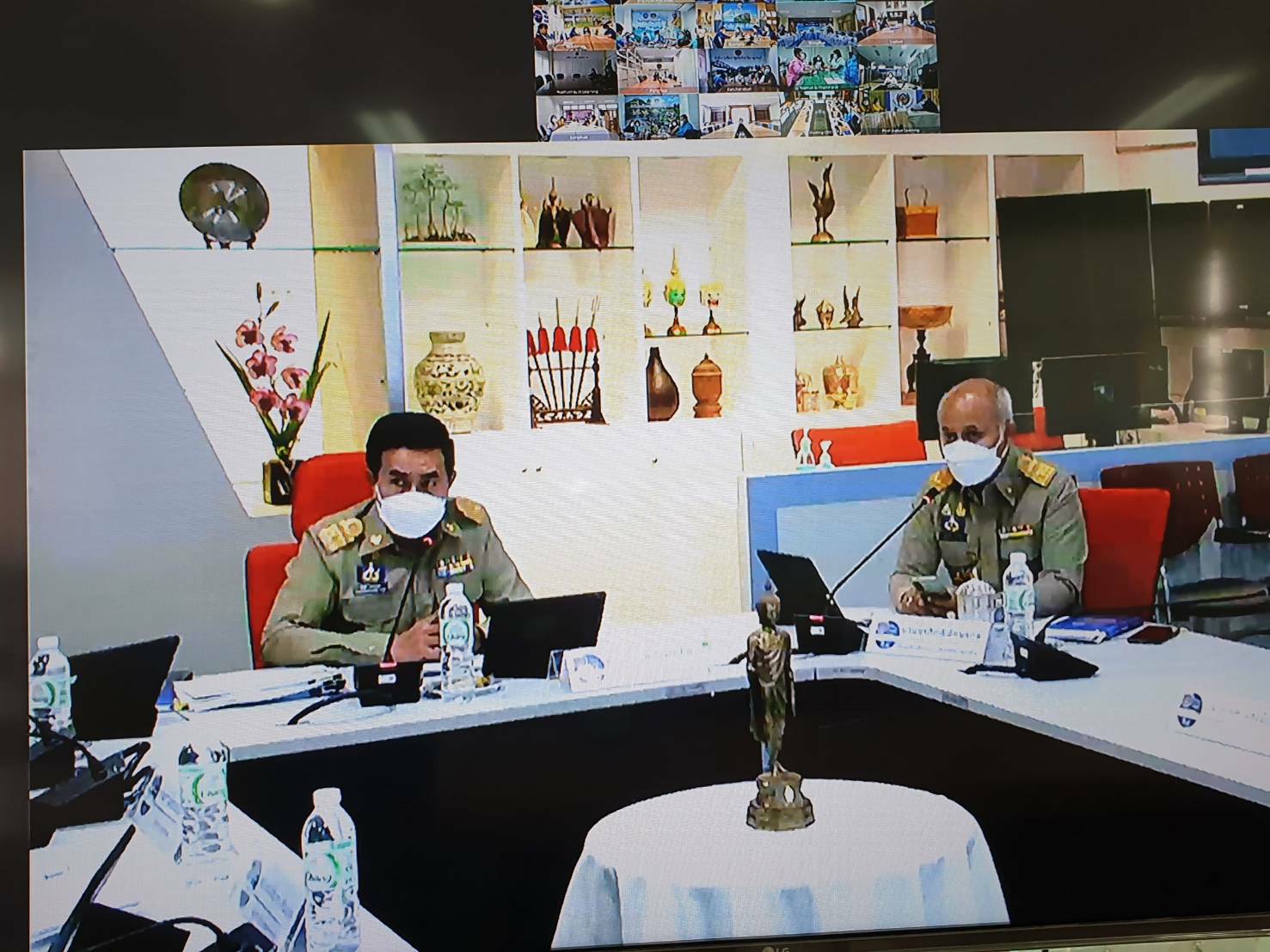 พช.ขอนแก่น : ร่วมประชุมกรมการพัฒนาชุมชน ครั้งที่ 2/2565 ผ่านระบบวีดิทัศน์ทางไกล (Video Conference)