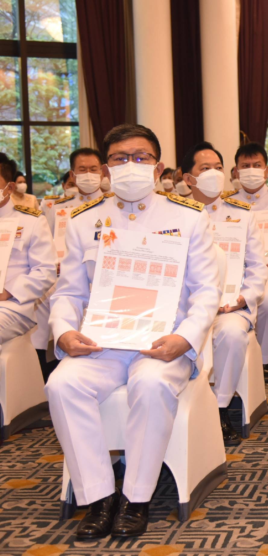 ผู้ว่าฯ ขอนแก่น  รับมอบแบบลายผ้าขิดพระราชทาน “ผ้าขิดลายนารีรัตนราชกัญญา” เพื่อนำไปมอบให้กับช่างทอผ้าทุกกลุ่ม ทุกเทคนิค นำไปทอผ้า ผลิตผ้าตามอัตลักษณ์ภูมิปัญญาชาวขอนแก่นต่อไป